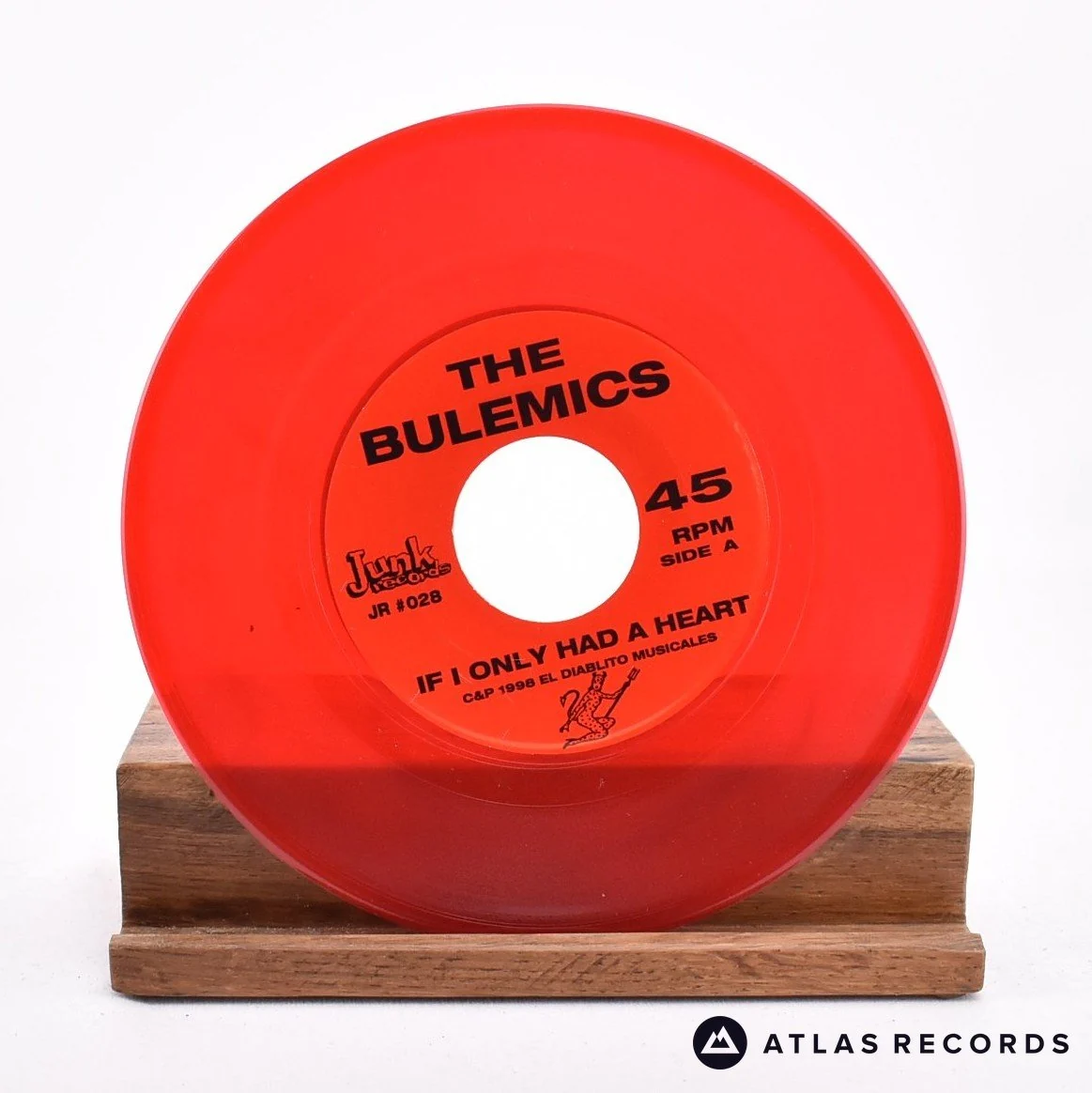 The Bulemics - Can't Keep It Down - Red Insert Us 7" Vinyl Record - EX/EX - Image 3
