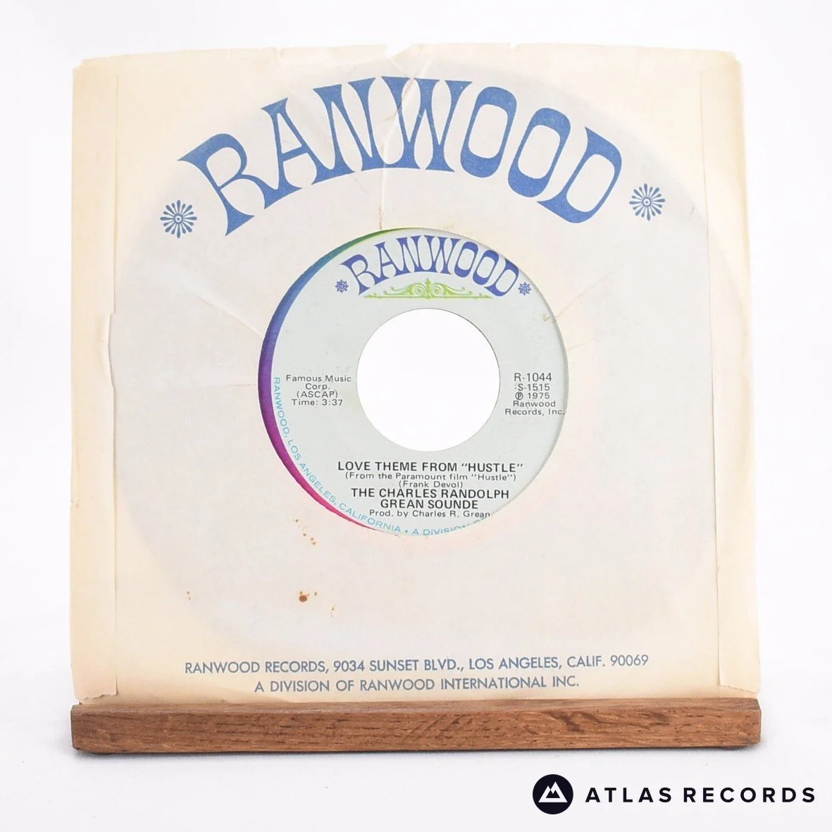 The Charles Randolph Grean Sound - Love Theme From "Hustle" / Star Trek - 7" Vinyl Record - VG+/VG+