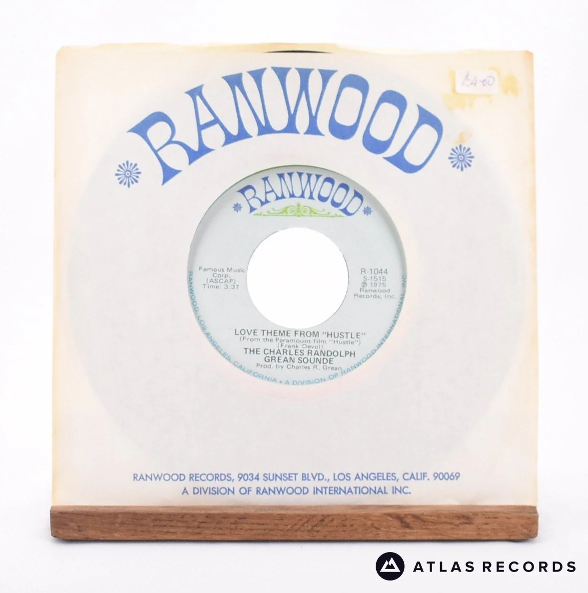 The Charles Randolph Grean Sound - Love Theme From "Hustle" / Star Trek - 7" Vinyl Record - EX/VG+