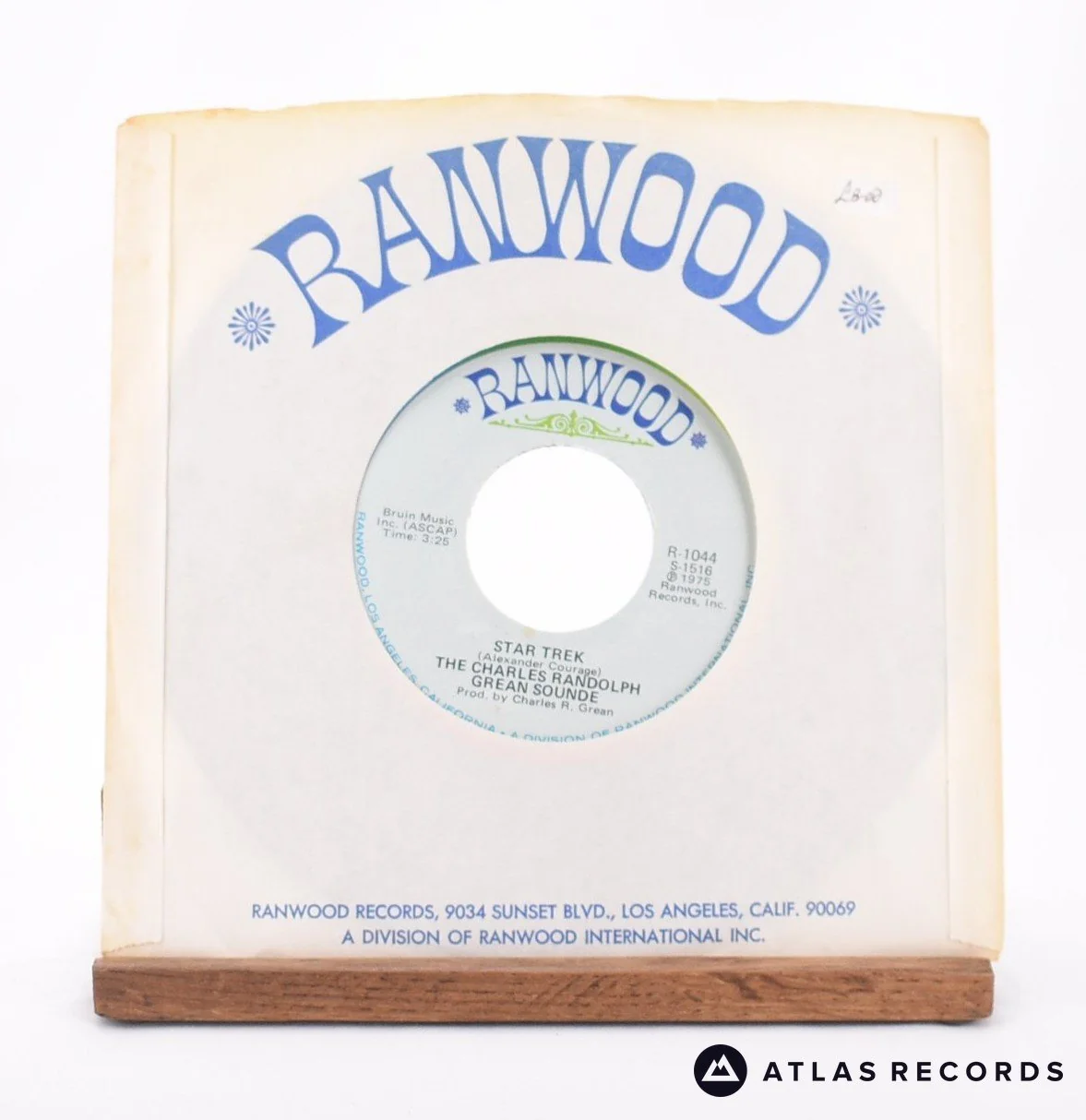 The Charles Randolph Grean Sound - Love Theme From "Hustle" / Star Trek - 7" Vinyl Record - EX/VG+ - Image 2
