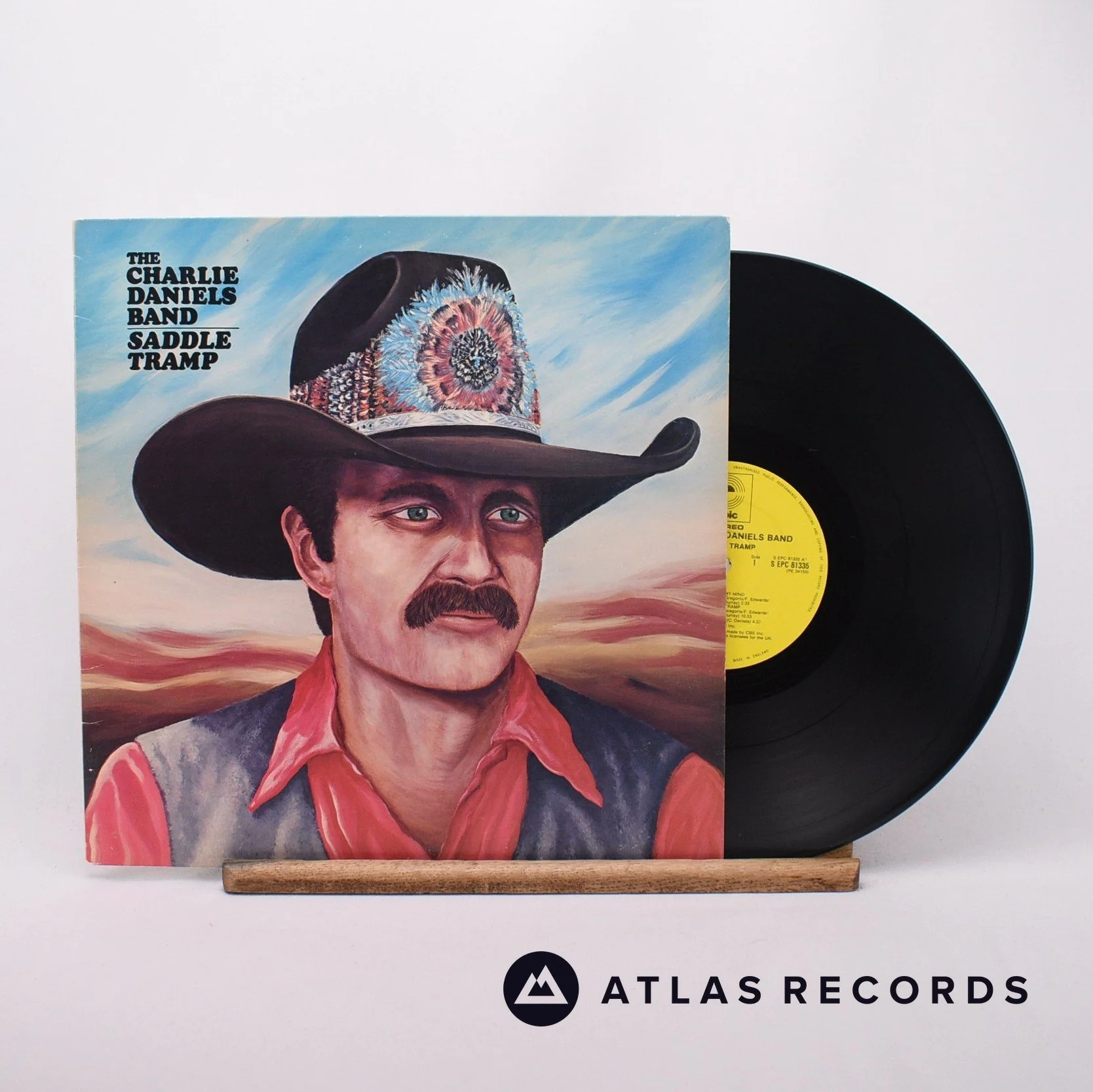 The Charlie Daniels Band - Saddle Tramp - LP Vinyl Record - EX/EX