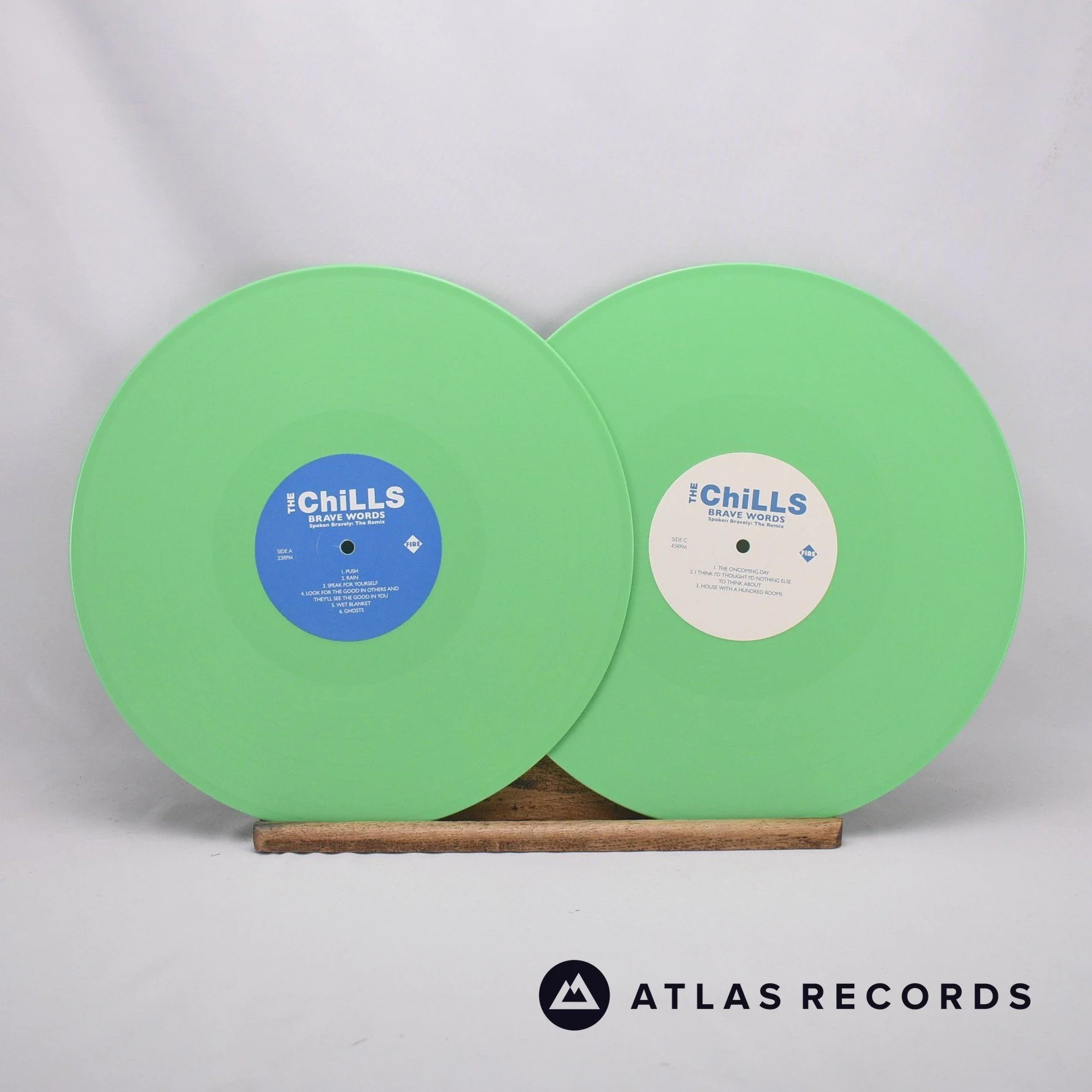 The Chills - Brave Words - Green Limited Edition 12" + LP Vinyl Record - NM/NM - Image 5
