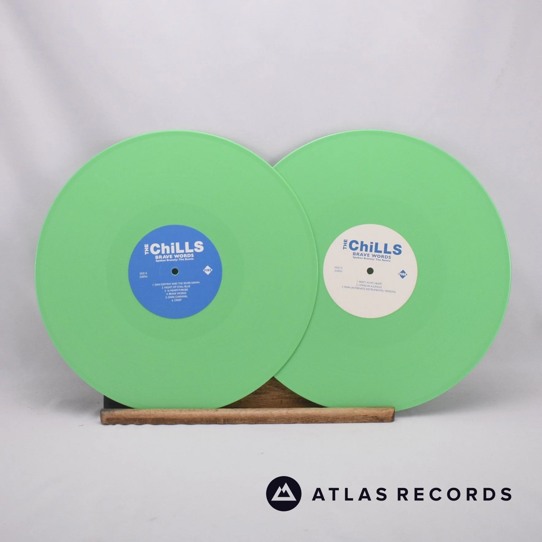 The Chills - Brave Words - Green Limited Edition 12" + LP Vinyl Record - NM/NM - Image 6