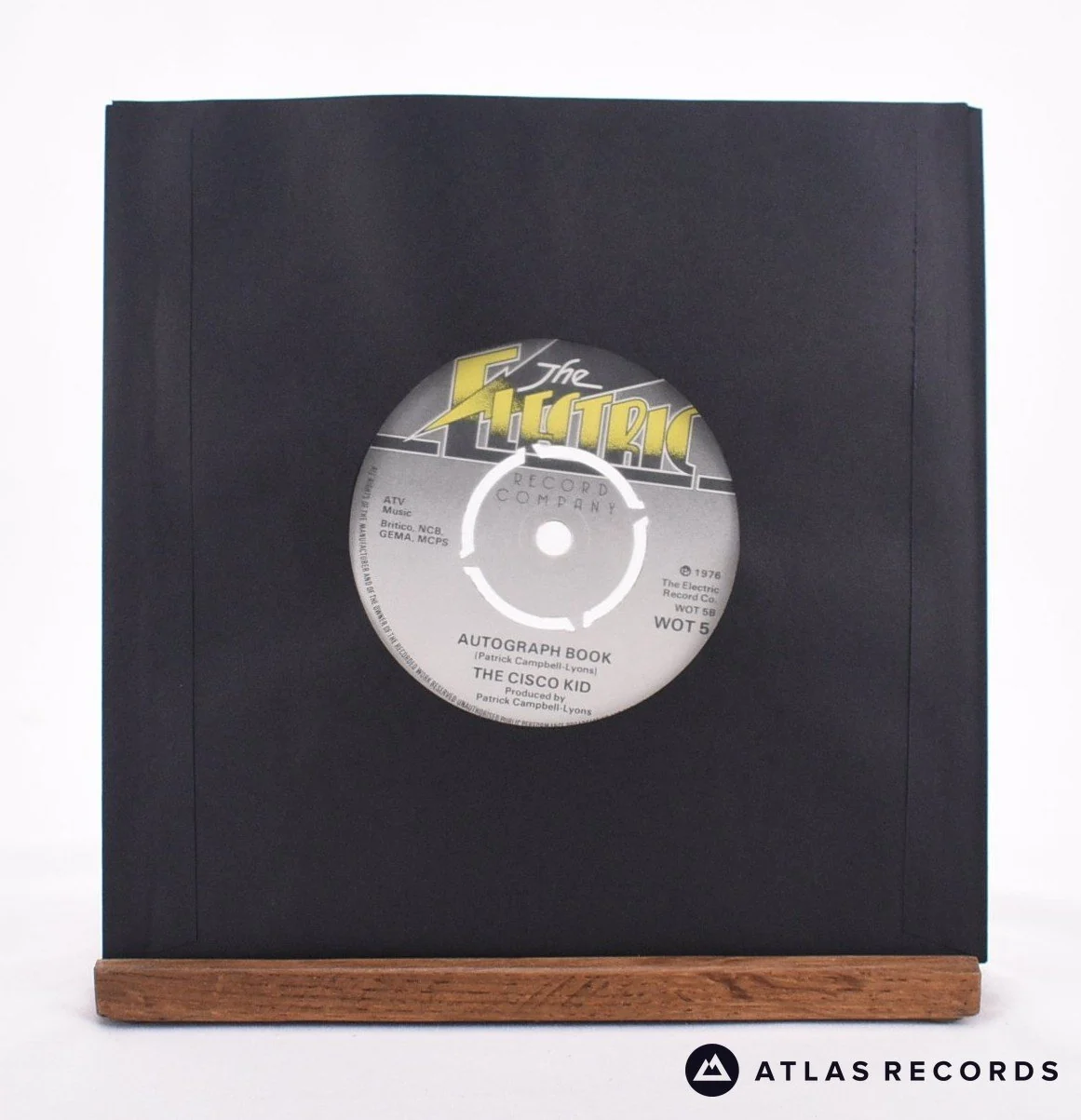 The Cisco Kid - The Girl From Roxyville - 7" Vinyl Record - VG+ - Image 2