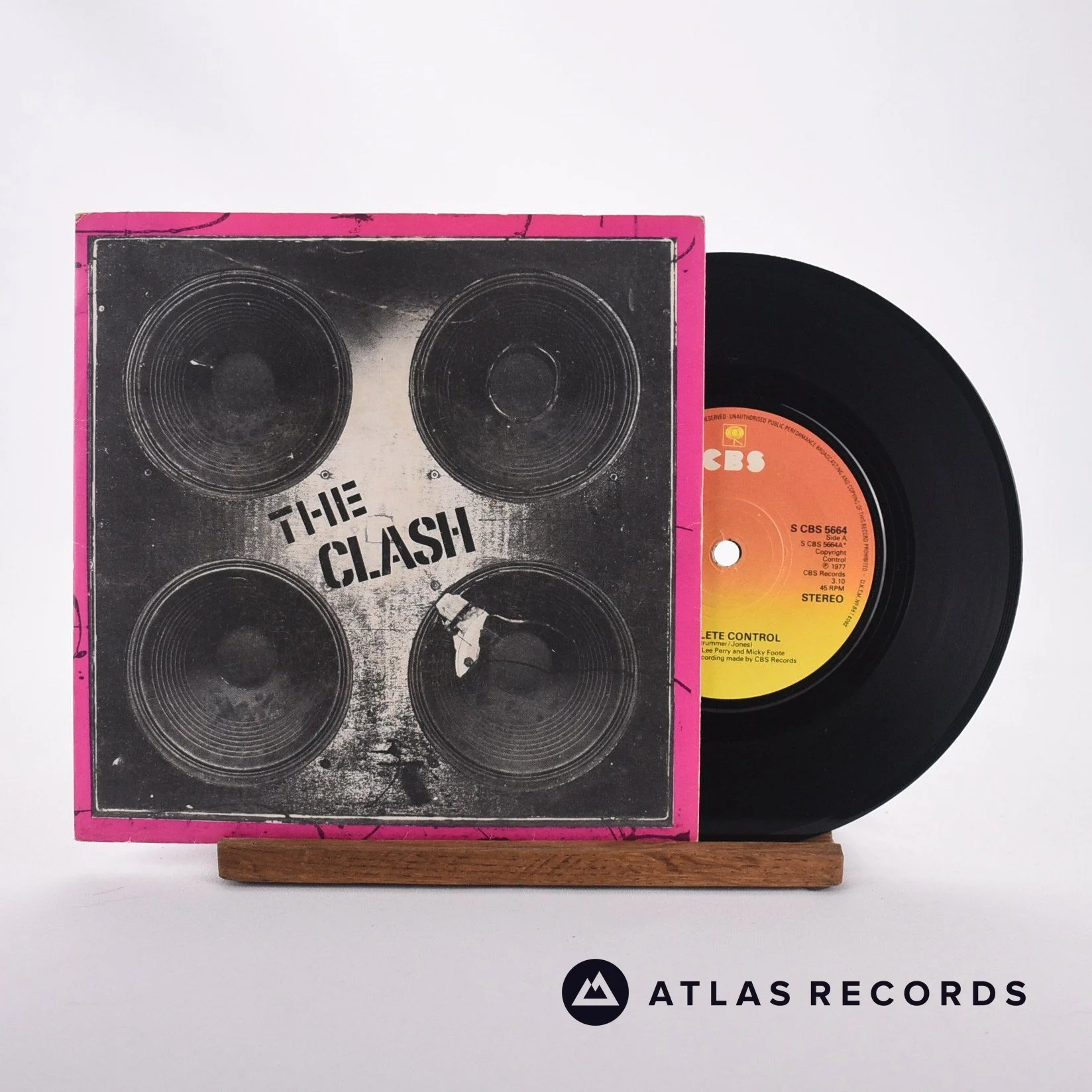The Clash - Complete Control - 7" Vinyl Record - EX/VG+