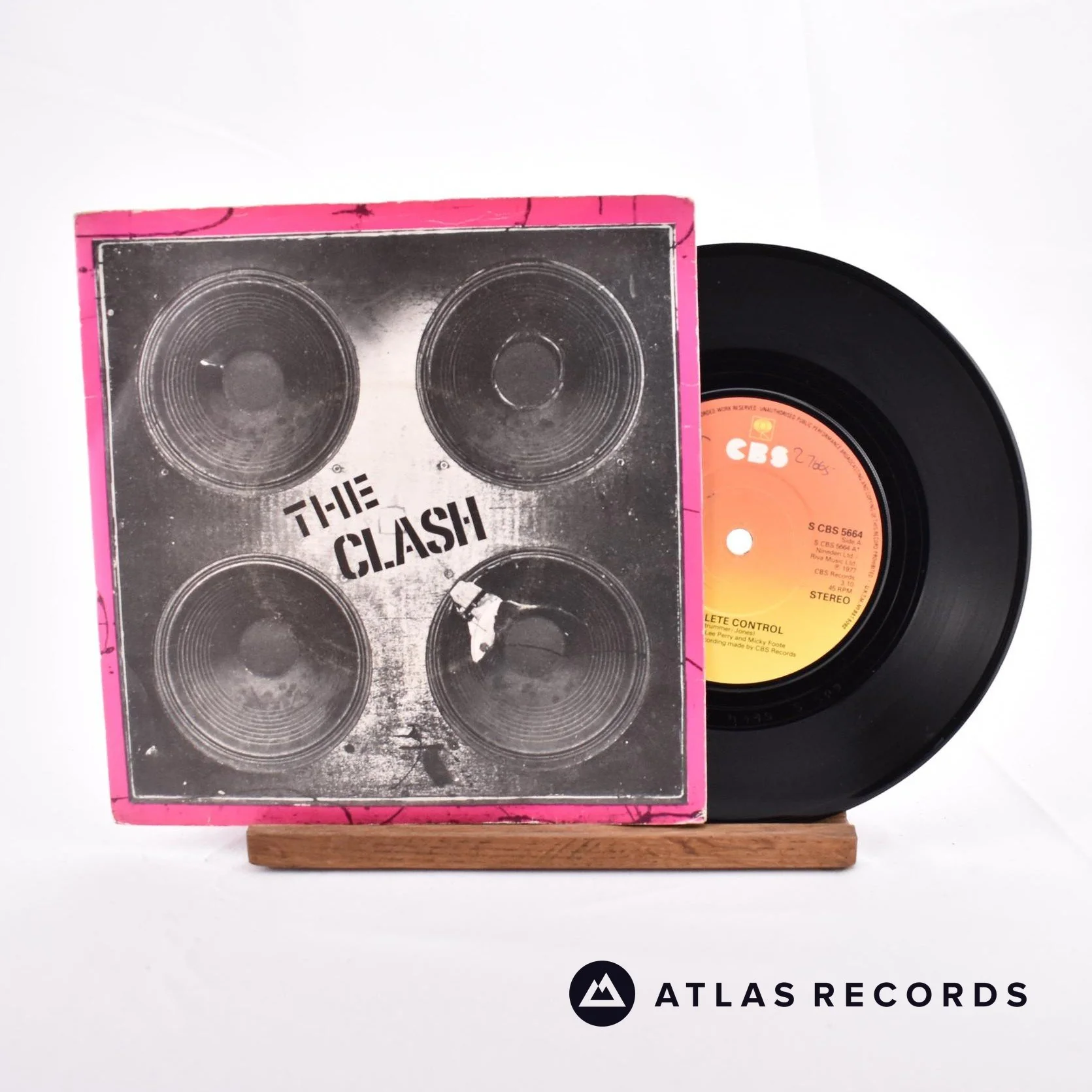 The Clash - Complete Control - Reissue 7" Vinyl Record - VG+/VG+