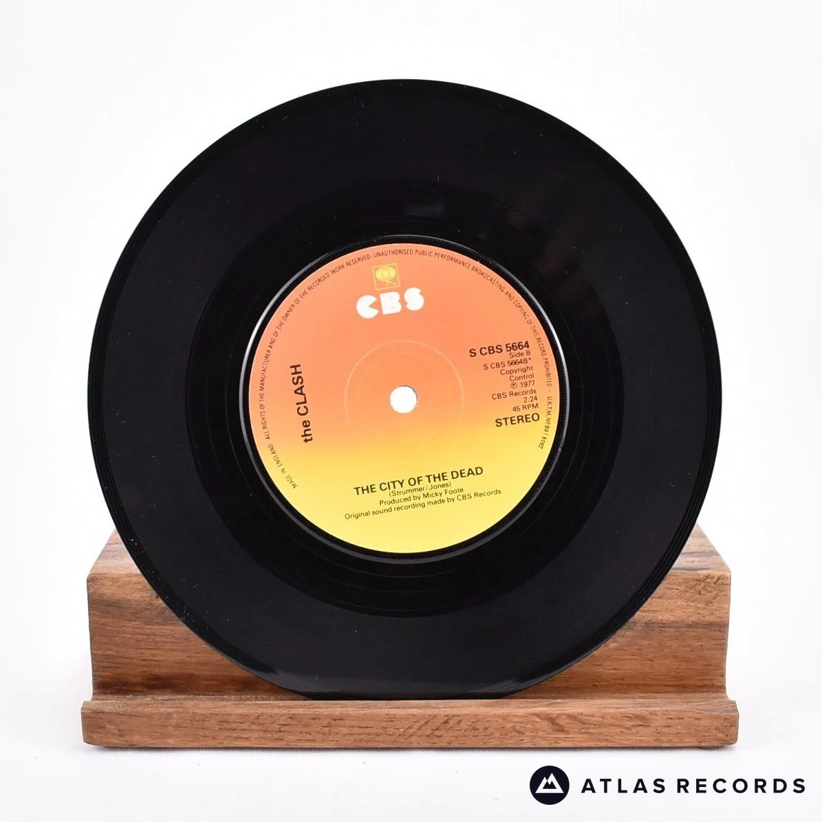 The Clash - Complete Control - 7" Vinyl Record - EX/VG+ - Image 4