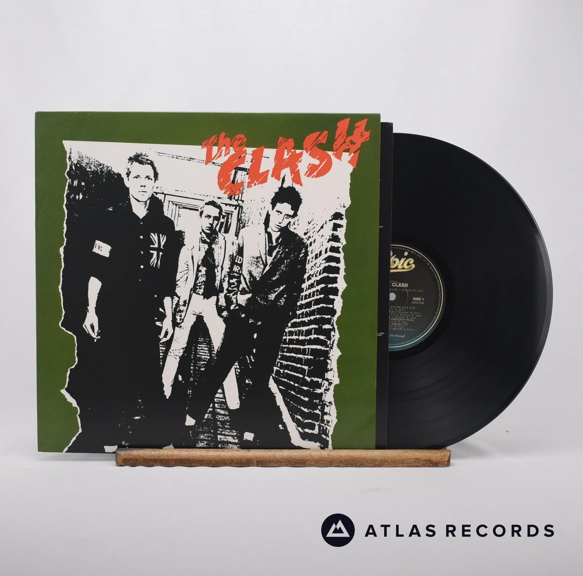 The Clash - The Clash - 180G Reissue 1A 1B 7" + LP Vinyl Record - EX/EX