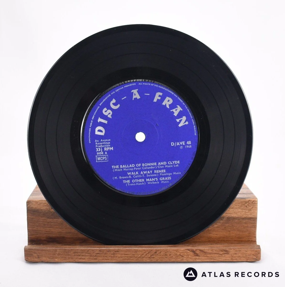 The Clive Allan Orchestra And Singers - Disc-A-Fran 48 - 7" EP Vinyl Record - VG+/VG - Image 3