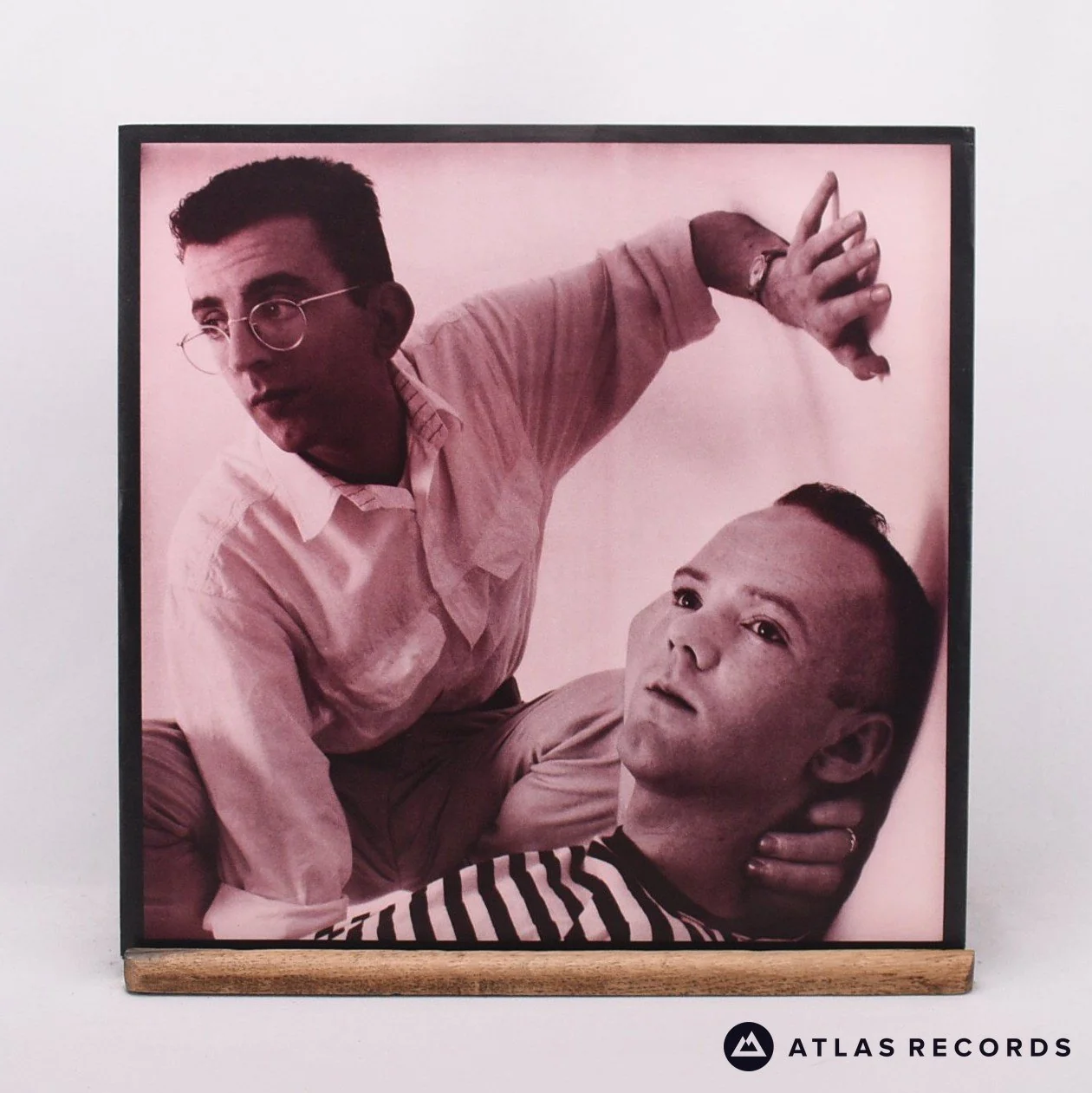 The Communards - Red - Embossed Sleeve Lyric Sheet LP Vinyl Record - EX/VG+ - Image 3