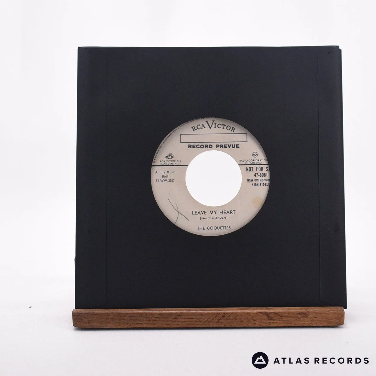 The Coquettes - Butterfingers / Leave My Heart - Promo 7" Vinyl Record - VG - Image 2