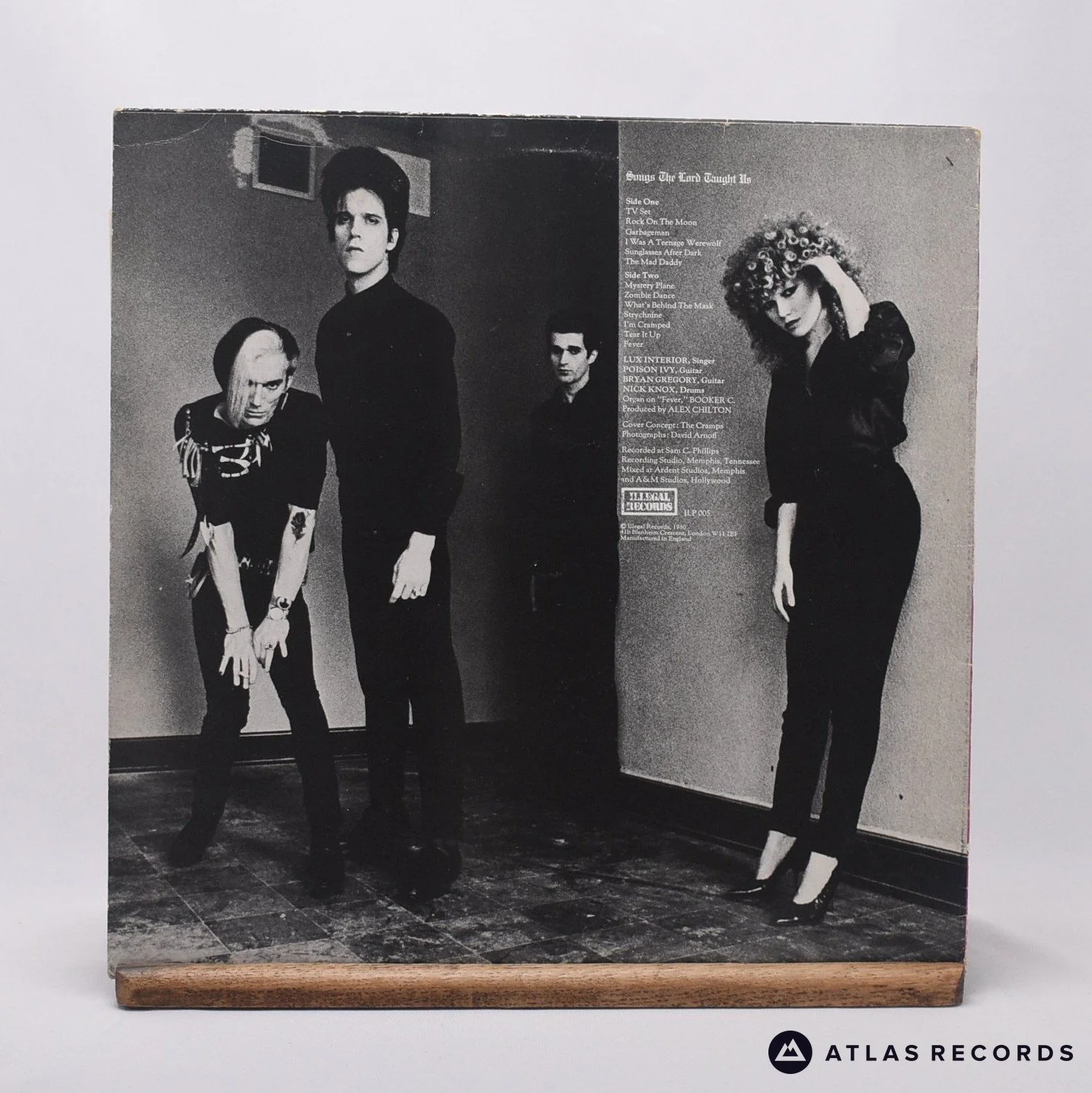 The Cramps - Songs The Lord Taught Us - A2 B2 LP Vinyl Record - VG+/VG+ - Image 2