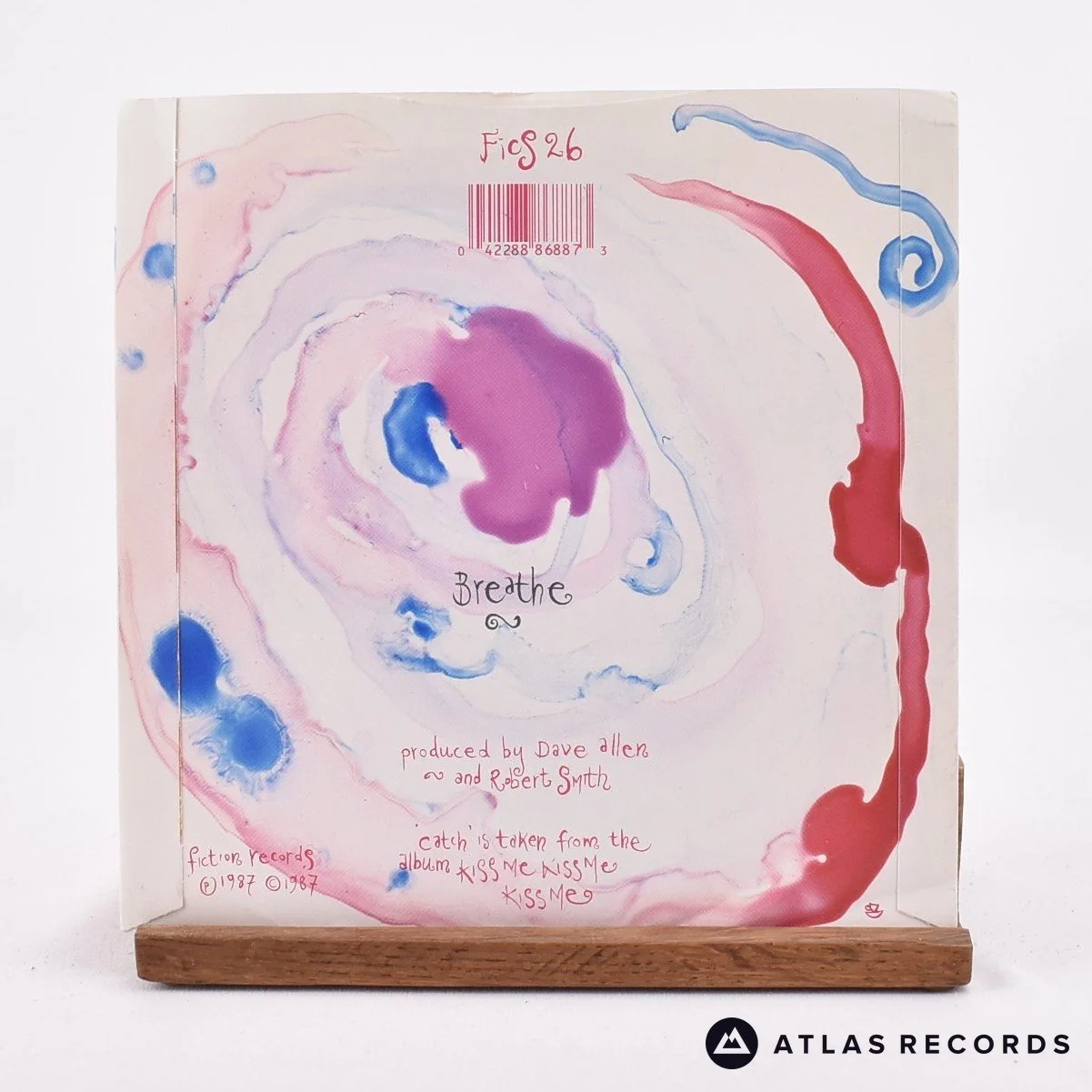 The Cure - Catch - 7" Vinyl Record - EX/EX - Image 2