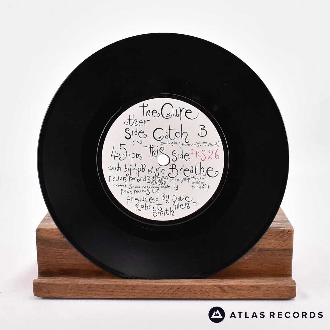 The Cure - Catch - 7" Vinyl Record - EX/EX - Image 4