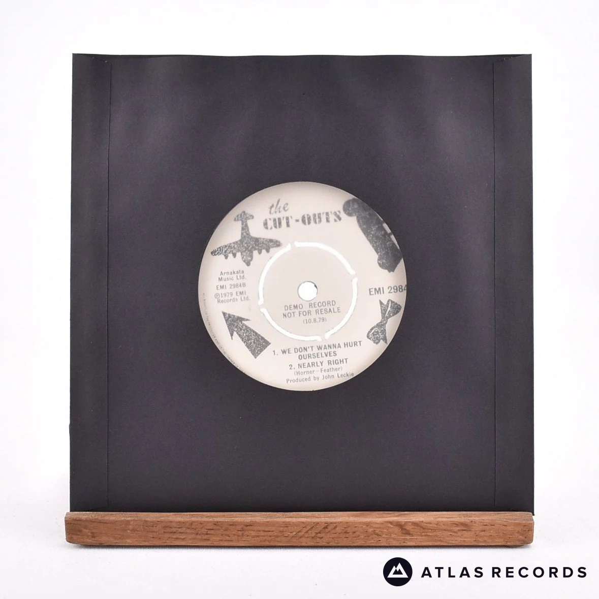 The Cut-Outs - D.I.Y. - Promo 7" Vinyl Record - VG - Image 2