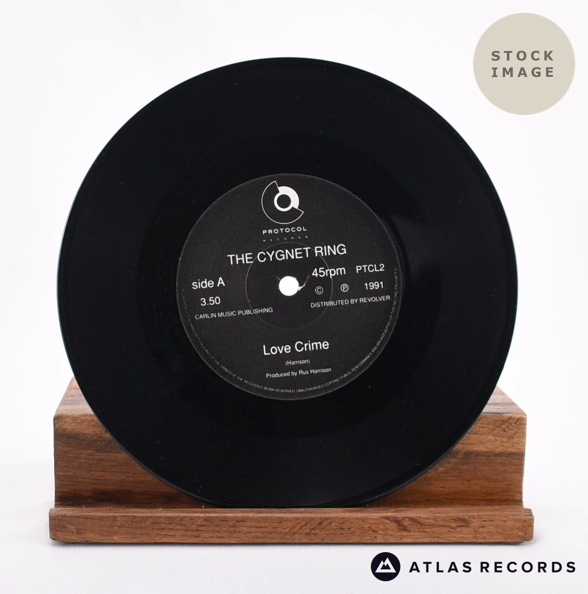 The Cygnet Ring - Love Crime - 7" Vinyl Record - Image 3