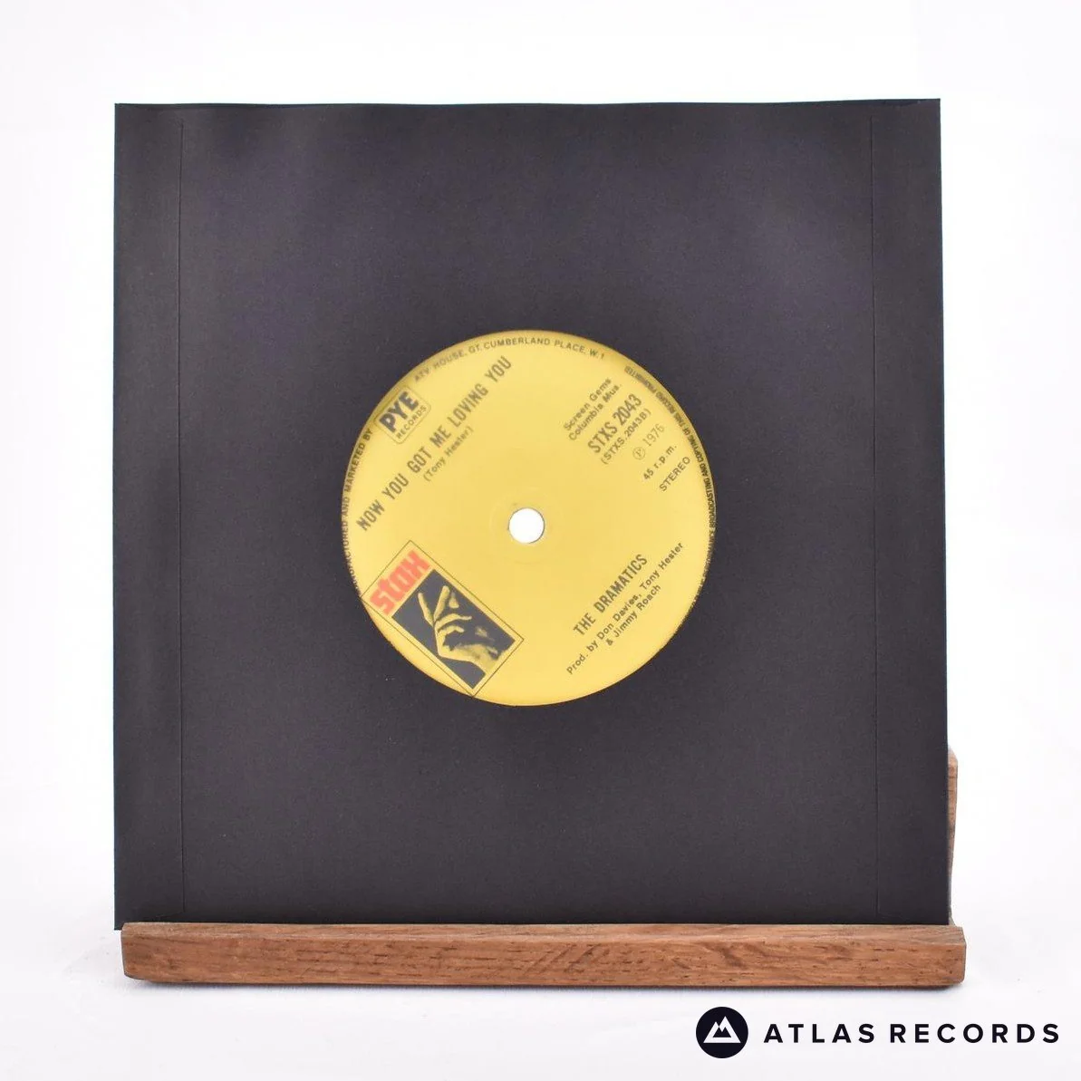 The Dramatics - Whatcha See Is Whatcha Get - 7" Vinyl Record - EX - Image 2