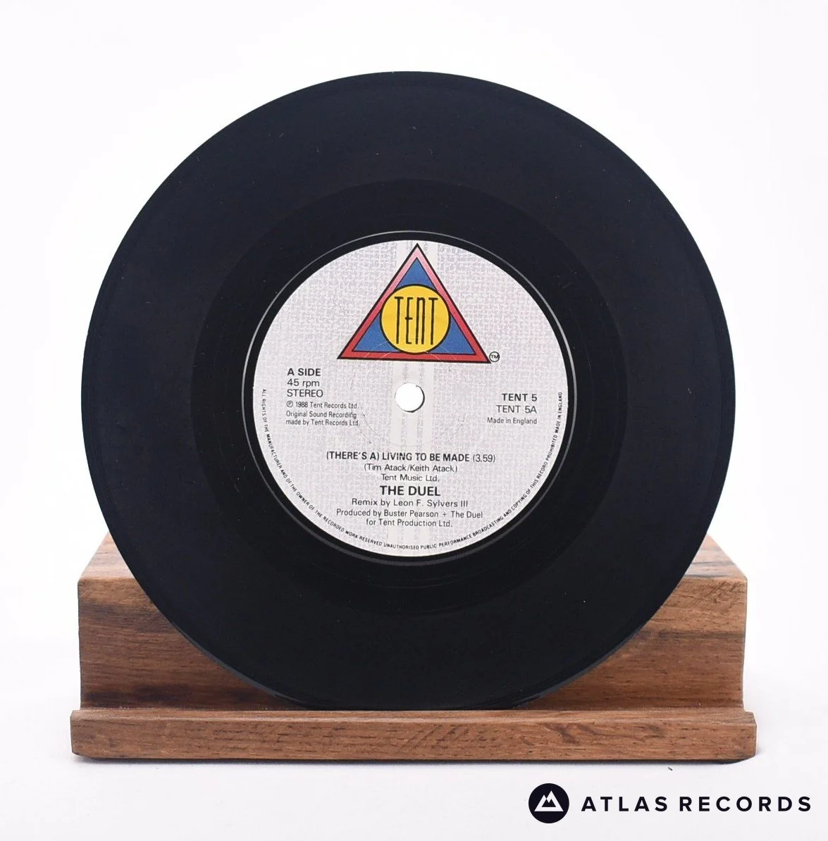 The Duel - (There's A) Living To Be Made - 7" Vinyl Record - VG+/VG+ - Image 3