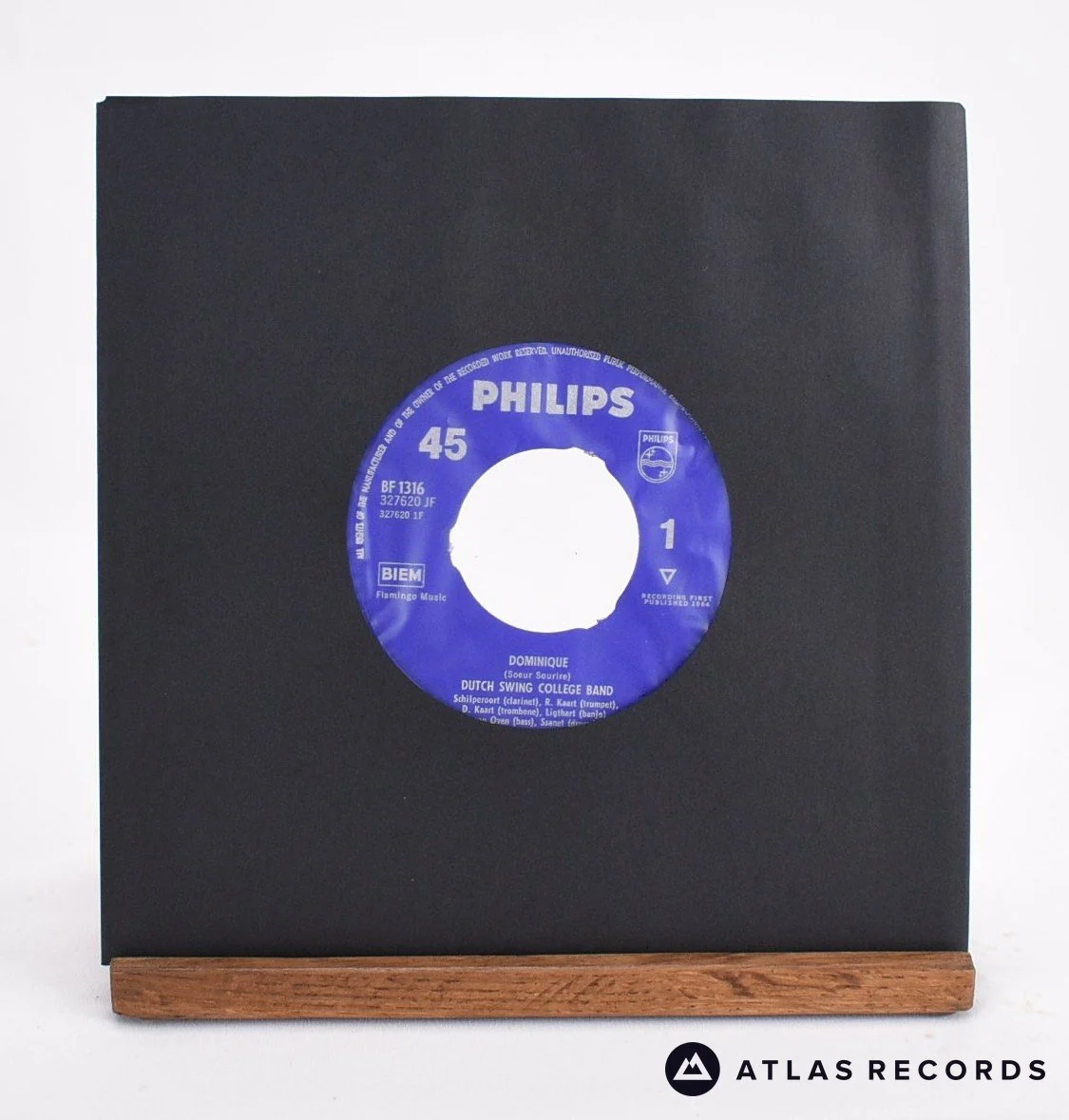 The Dutch Swing College Band - Dominique - 7" Vinyl Record - EX