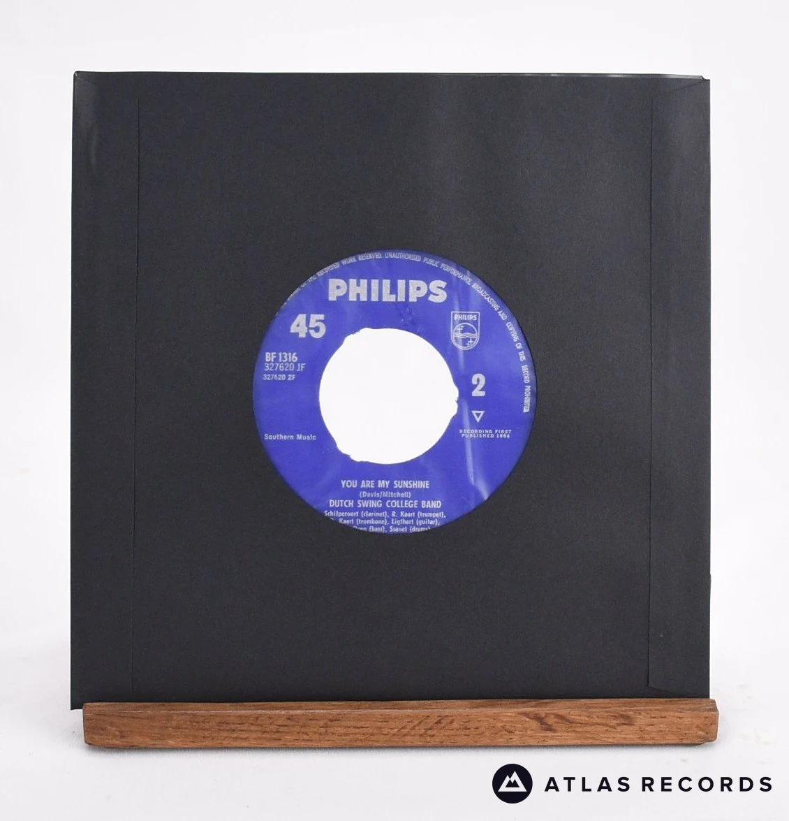 The Dutch Swing College Band - Dominique - 7" Vinyl Record - EX - Image 2