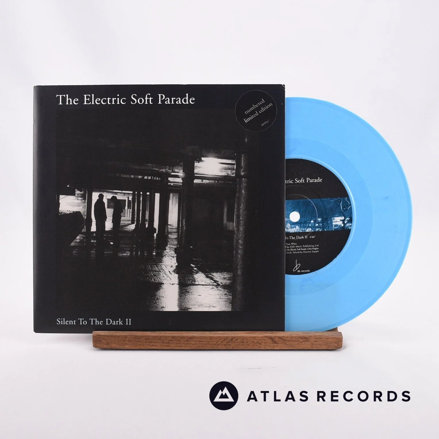 The Electric Soft Parade - Silent To The Dark II - Blue 7" Vinyl Record - EX/NM