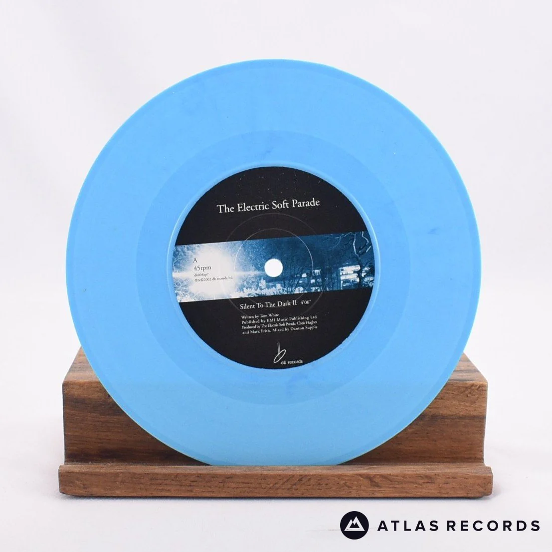 The Electric Soft Parade - Silent To The Dark II - Blue 7" Vinyl Record - EX/NM - Image 3