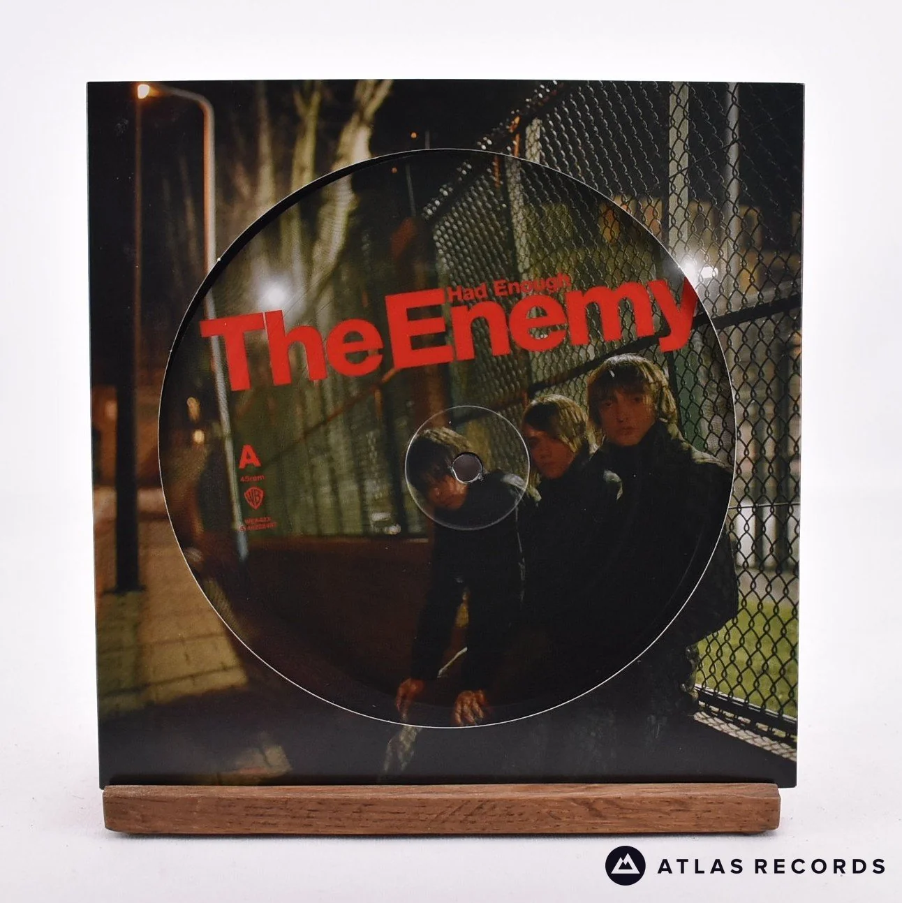 The Enemy - Had Enough - Die-Cut Sleeve Picture Disc 7" Vinyl Record - NM/NM