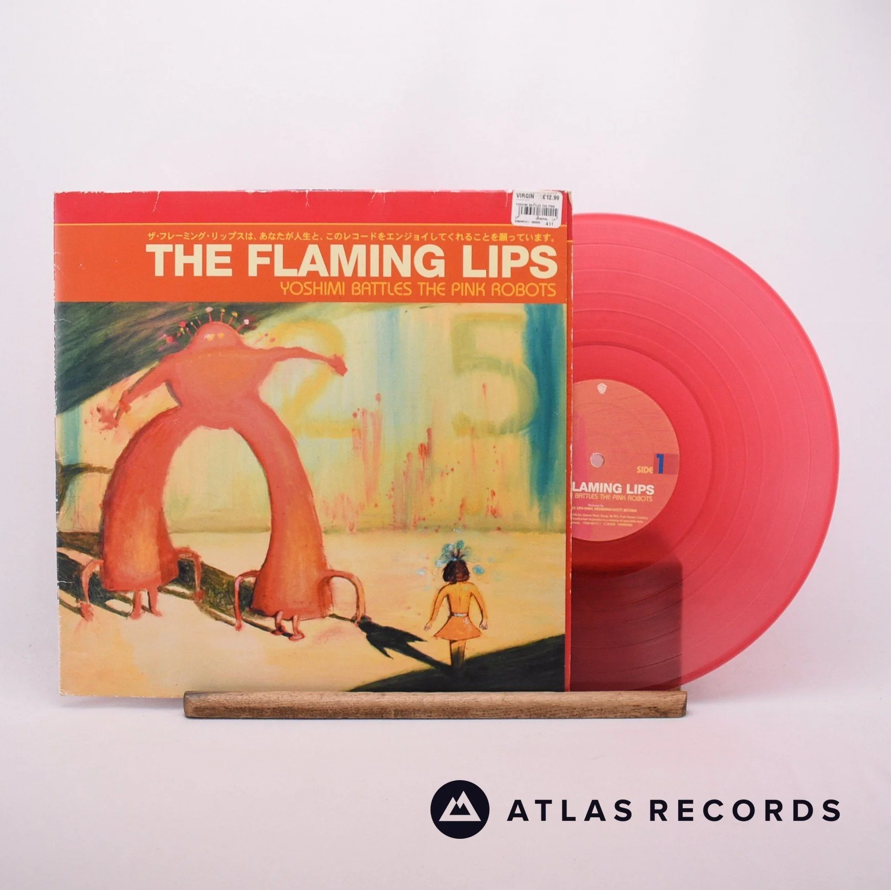 The Flaming Lips - Yoshimi Battles The Pink Robots - LP Vinyl Record - VG+/EX