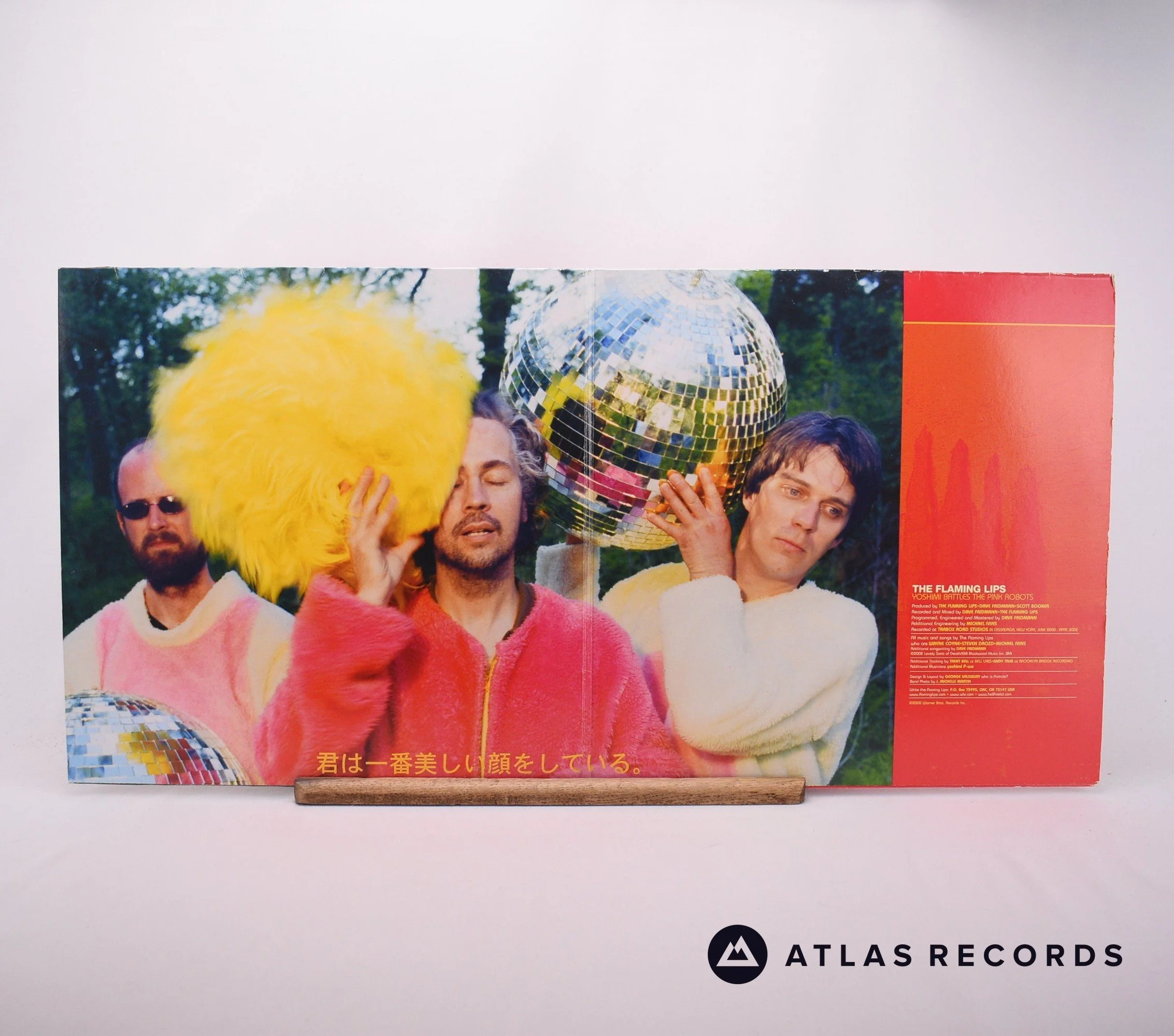 The Flaming Lips - Yoshimi Battles The Pink Robots - LP Vinyl Record - VG+/EX - Image 2