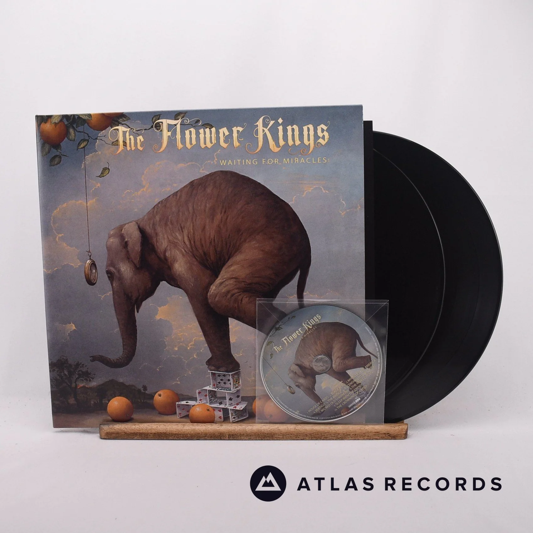 The Flower Kings - Waiting For Miracles - 2 x LP + 2 x CD Vinyl Record - NM/NM