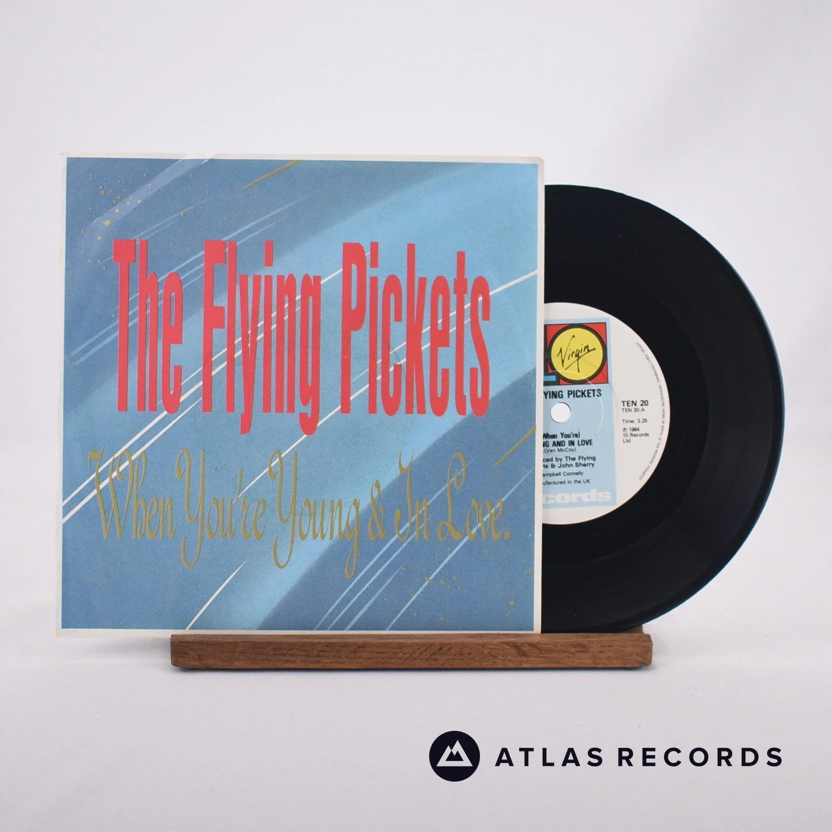 The Flying Pickets - When You're Young And In Love - 7" Vinyl Record - EX/EX
