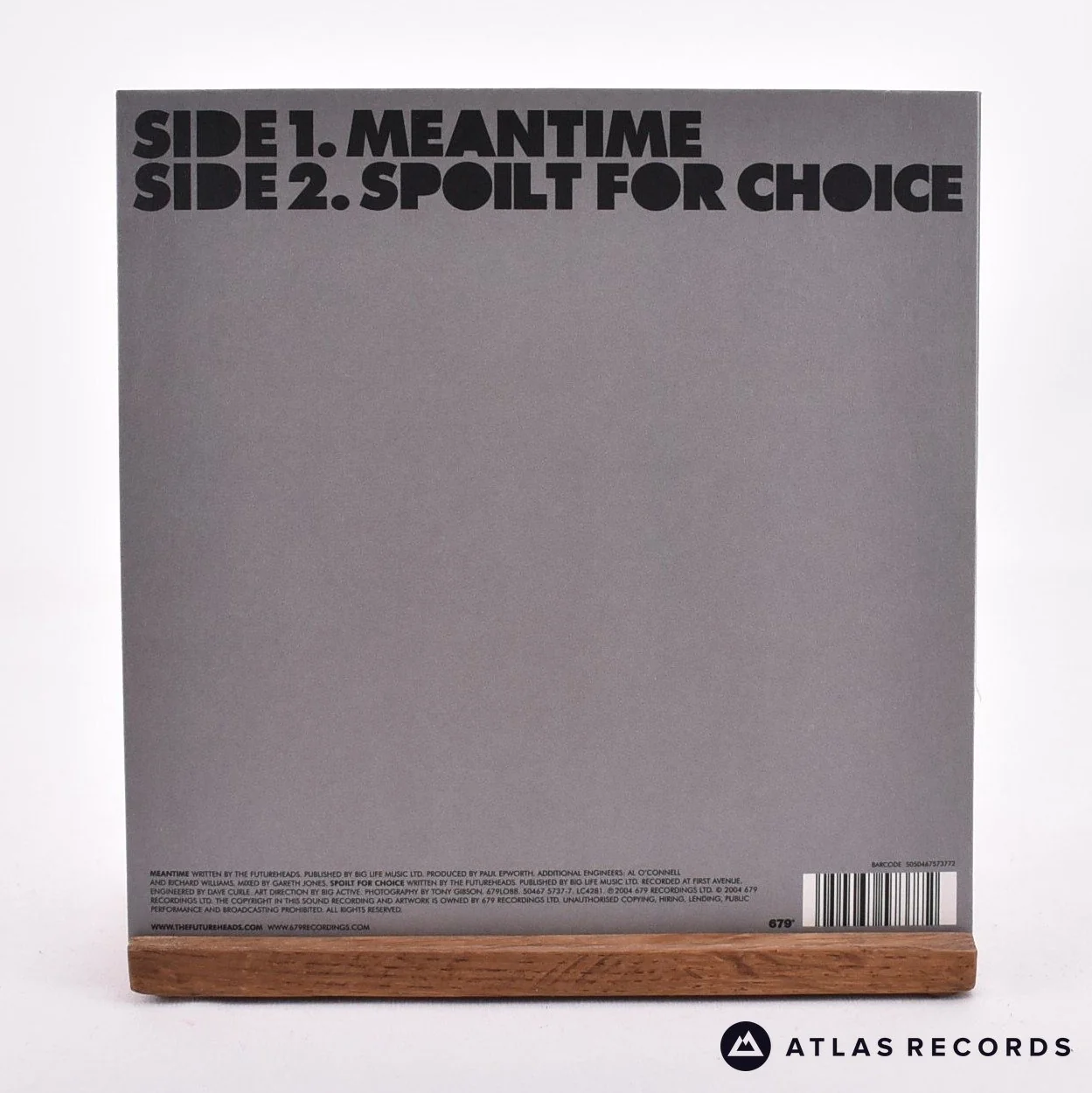 The Futureheads - Meantime - 7" Vinyl Record - NM/NM - Image 2