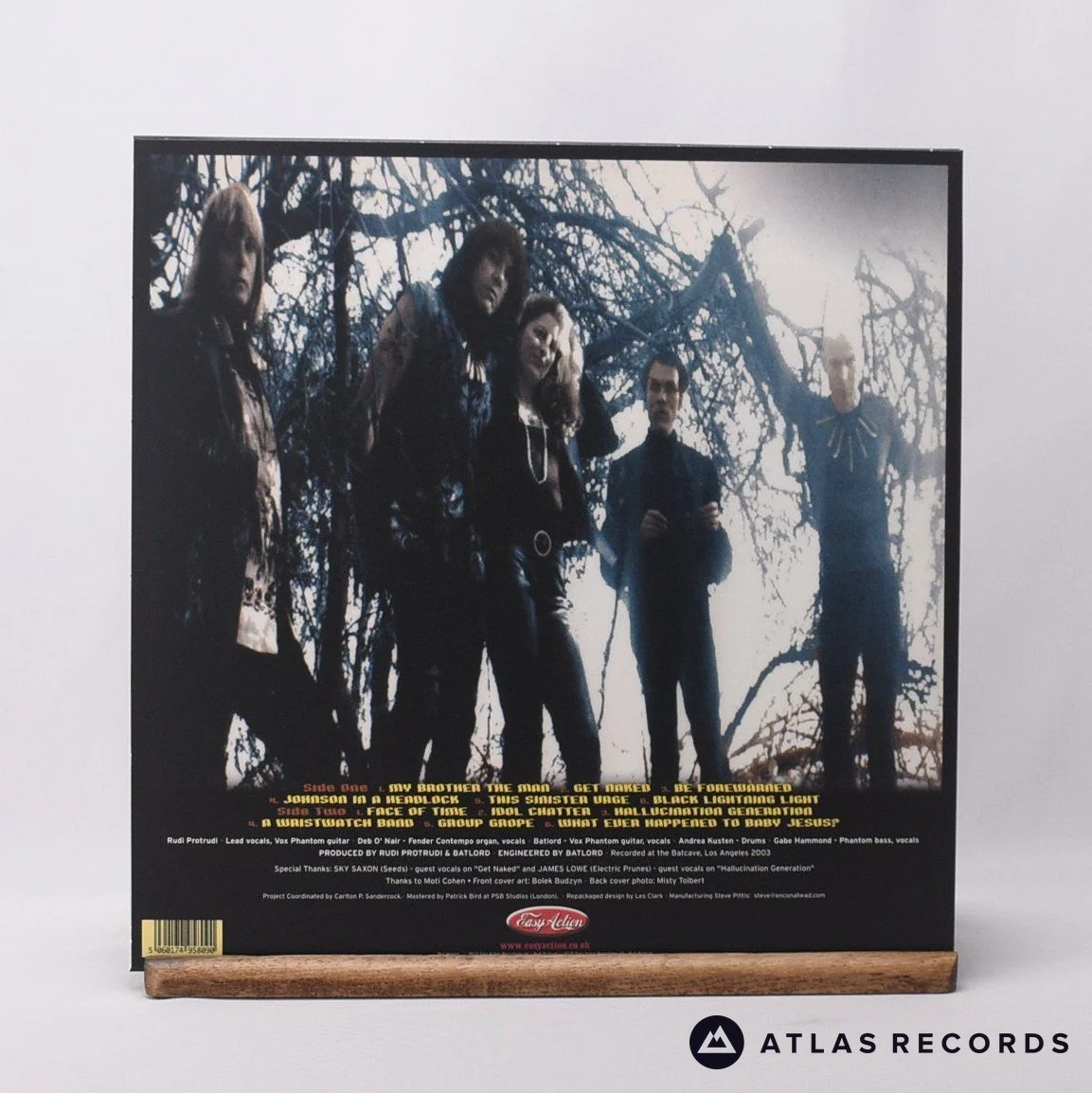 The Fuzztones - Salt For Zombies - 7' Blue 7" + LP Vinyl Record - NM/NM - Image 2