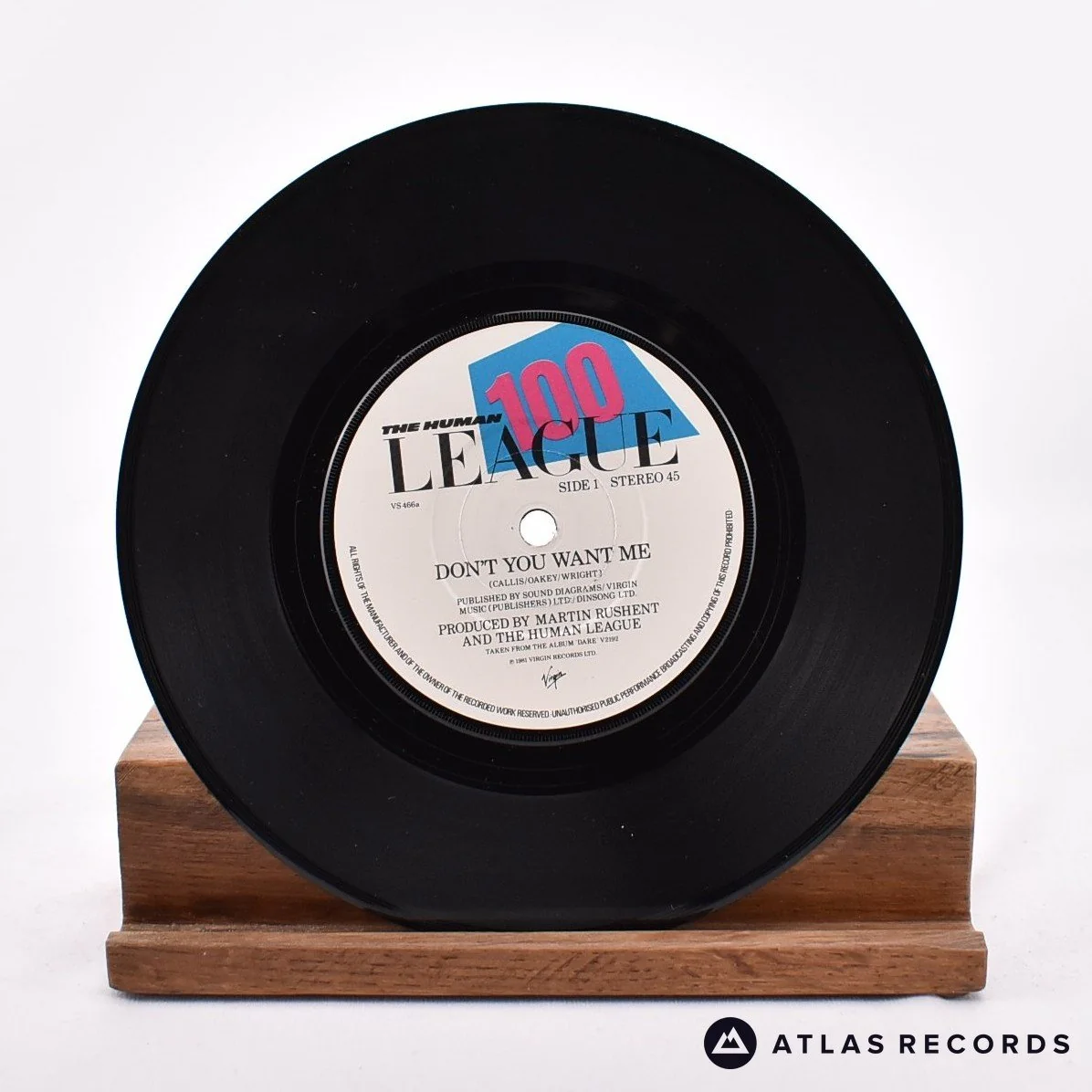 The Human League - Don't You Want Me - 7" Vinyl Record - VG+/EX - Image 3
