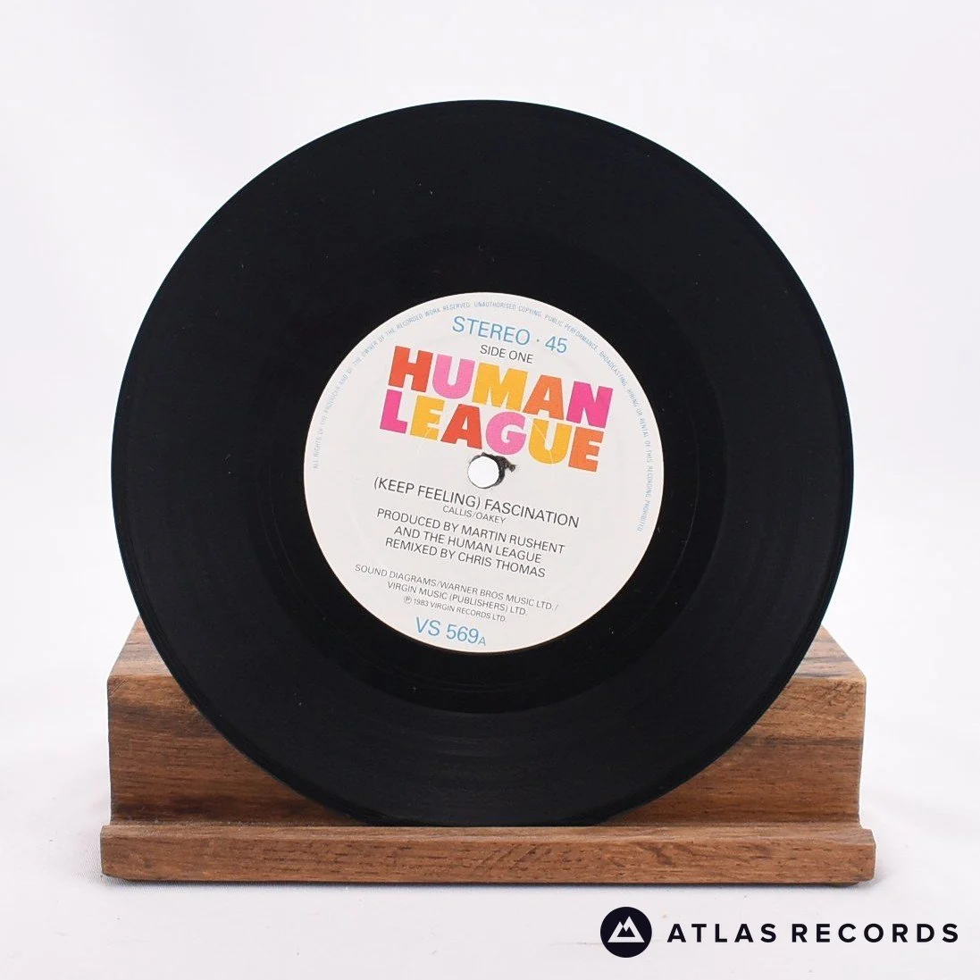 The Human League - Fascination - 7" Vinyl Record - VG+/EX - Image 3