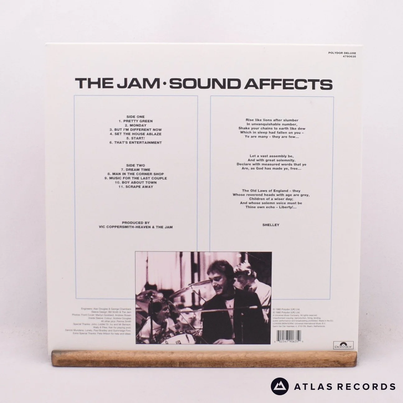 The Jam - Sound Affects - Purple Limited Edition 2-A 2-B LP Vinyl Record - NM/VG - Image 2
