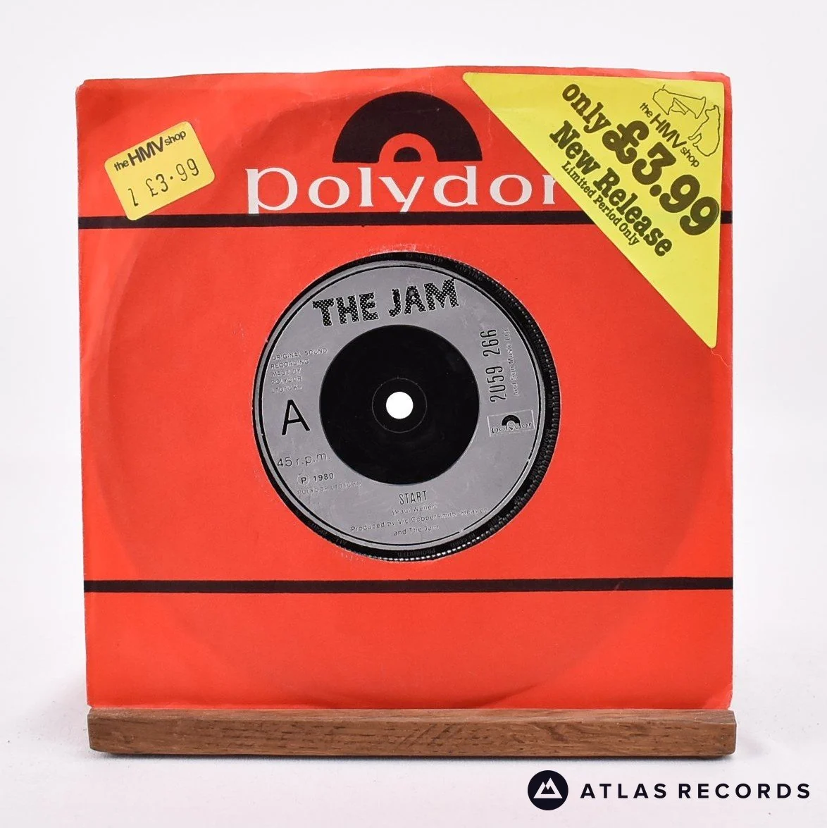 The Jam - Start - 7" Vinyl Record - VG+/EX
