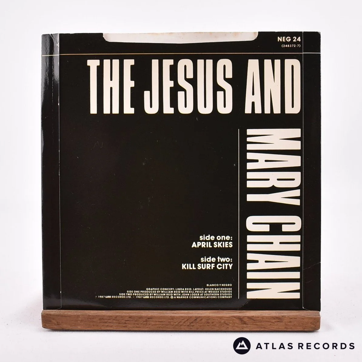 The Jesus And Mary Chain - April Skies - 7" Vinyl Record - VG+/EX - Image 2