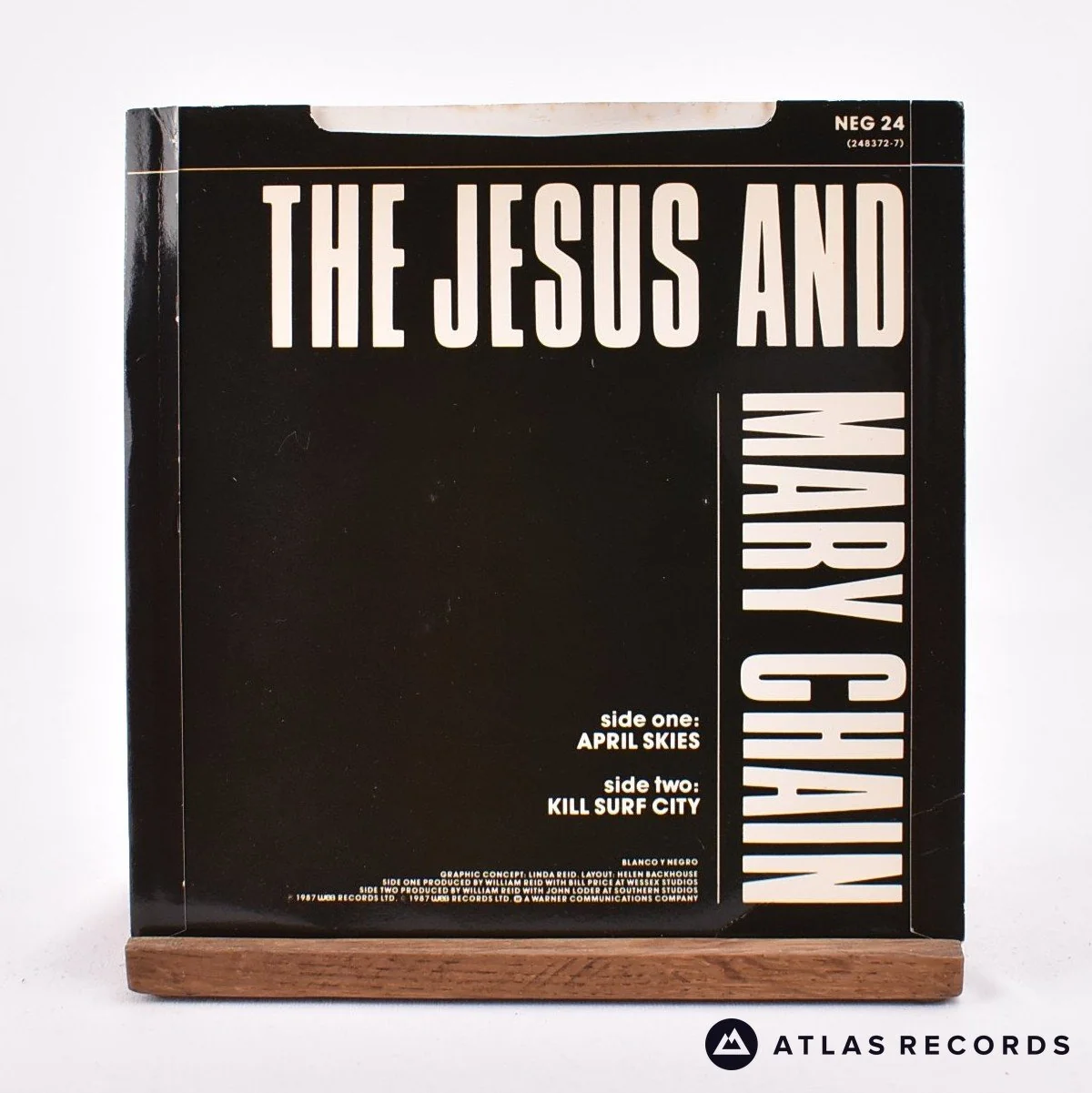 The Jesus And Mary Chain - April Skies - 7" Vinyl Record - VG+/EX - Image 3