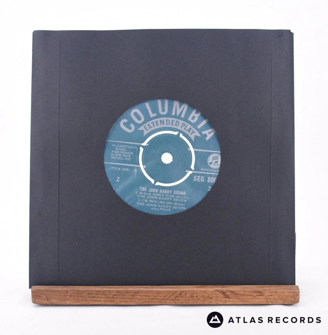 The John Barry Seven Plus Four - The John Barry Sound - 7" EP Vinyl Record - VG+ - Image 2