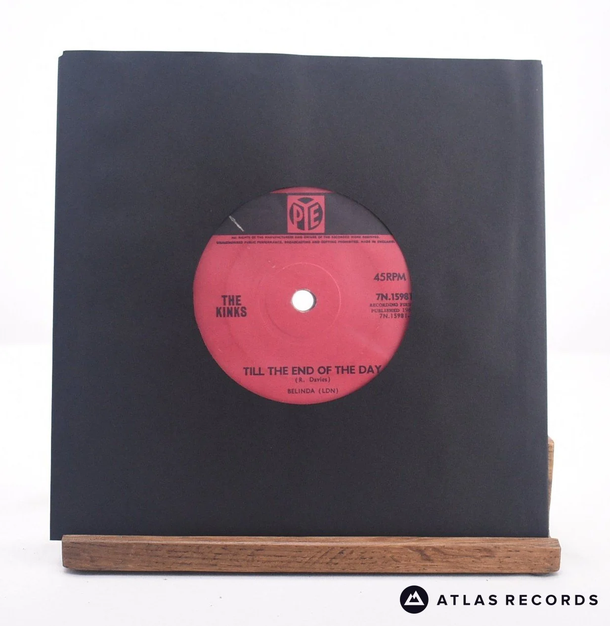 The Kinks - Till The End Of The Day - 7" Vinyl Record - VG+
