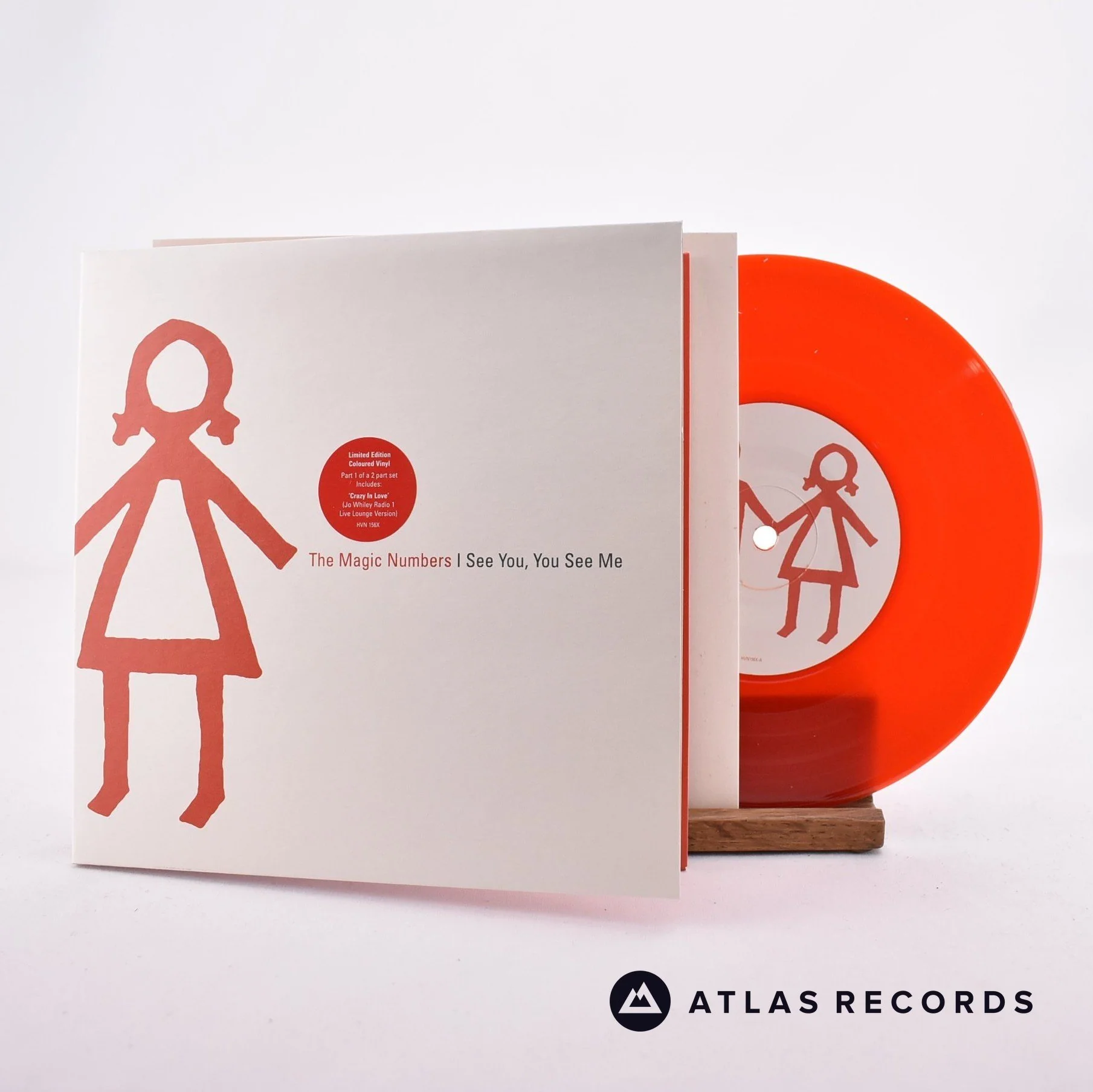 The Magic Numbers - I See You, You See Me - Red Gatefold 7" Vinyl Record - NM/NM