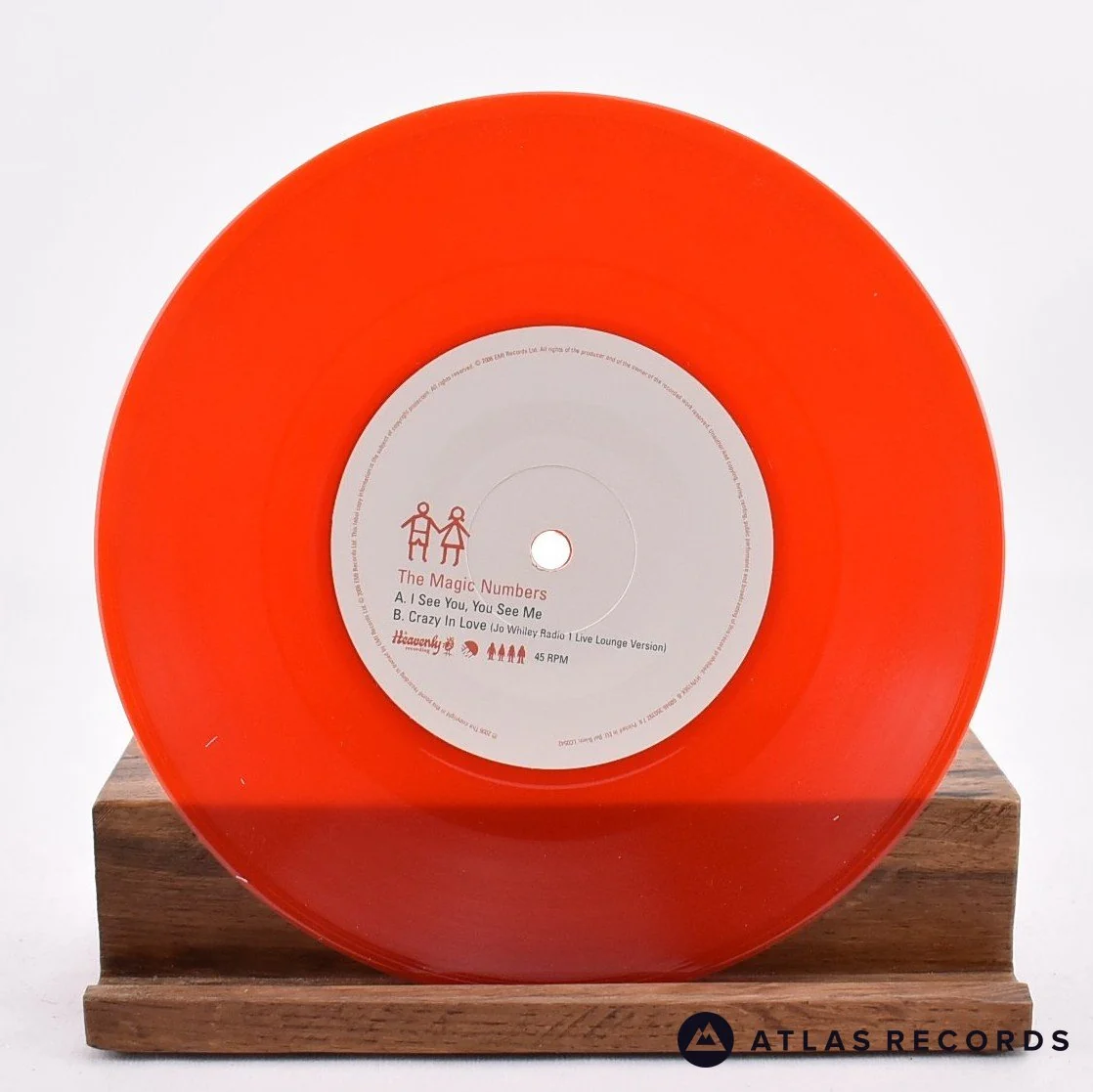 The Magic Numbers - I See You, You See Me - Red Gatefold 7" Vinyl Record - NM/NM - Image 5
