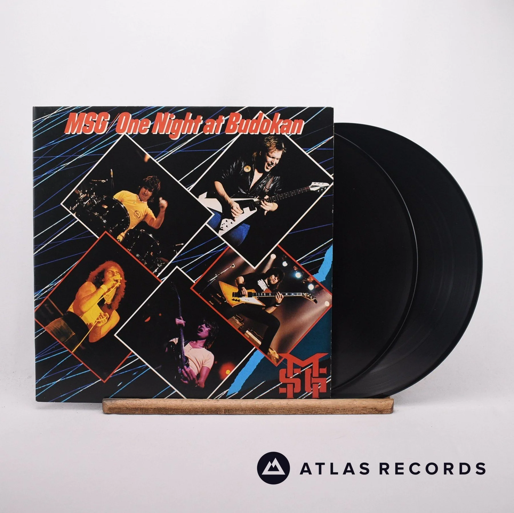 The Michael Schenker Group - One Night At Budokan - 2 x LP Vinyl Record - EX/EX