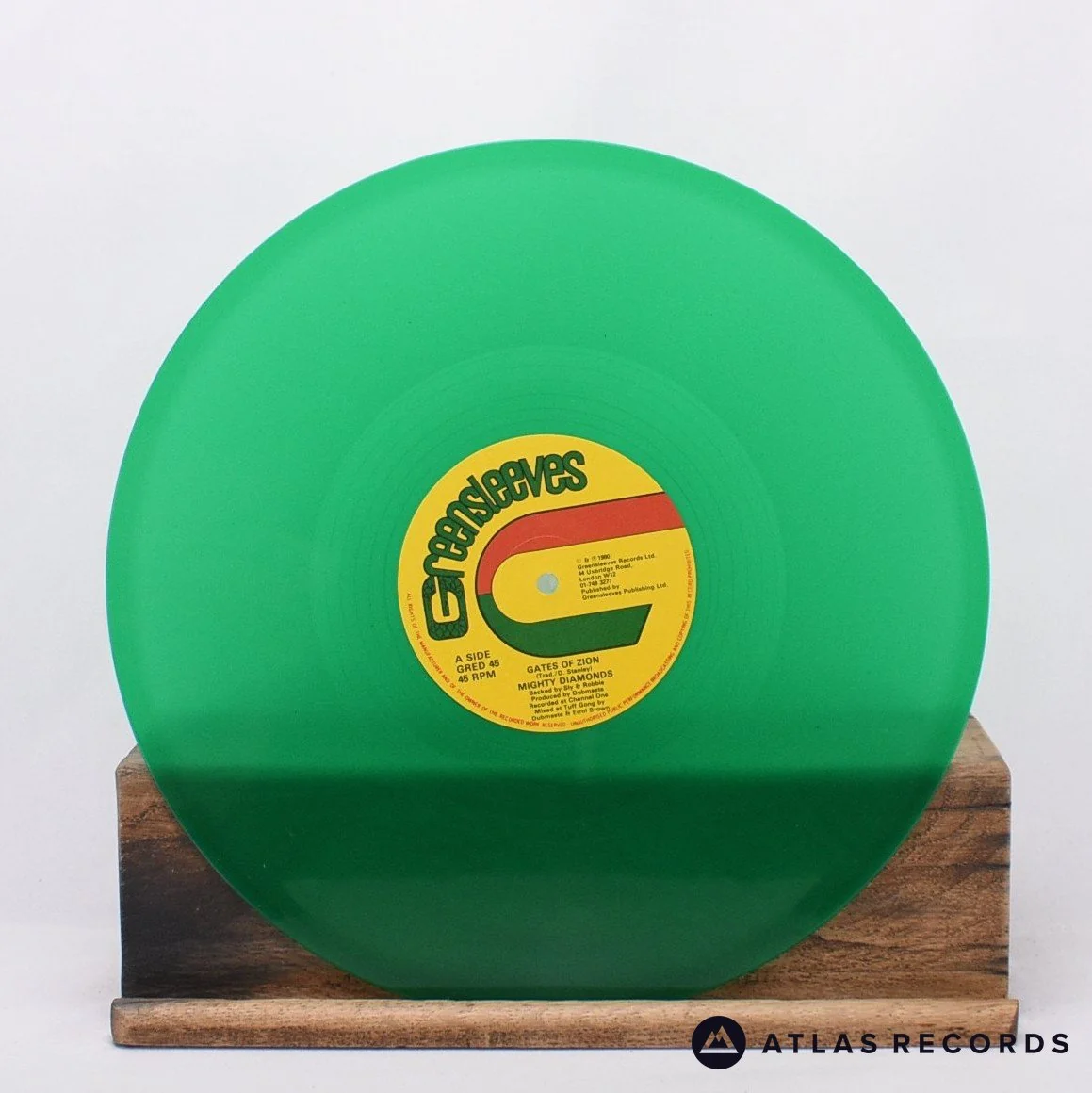 The Mighty Diamonds - Gates Of Zion / Zion In Dub - 12" Vinyl Record - EX/EX - Image 3