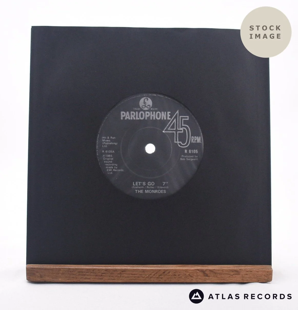 The Monroes - Let's Go - 7" Vinyl Record