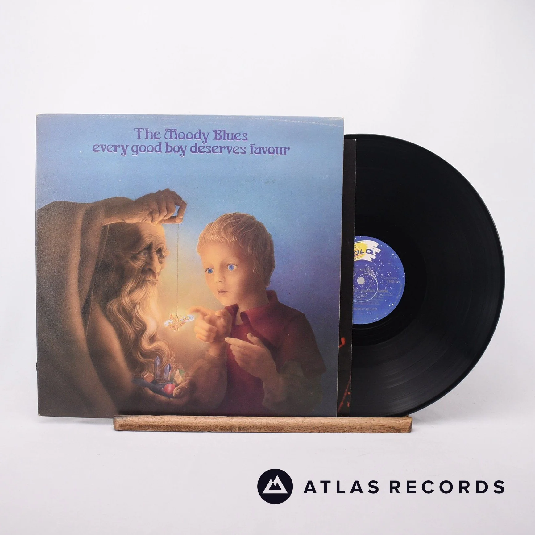 The Moody Blues - Every Good Boy Deserves Favour - Lyric Sheet LP Vinyl Record