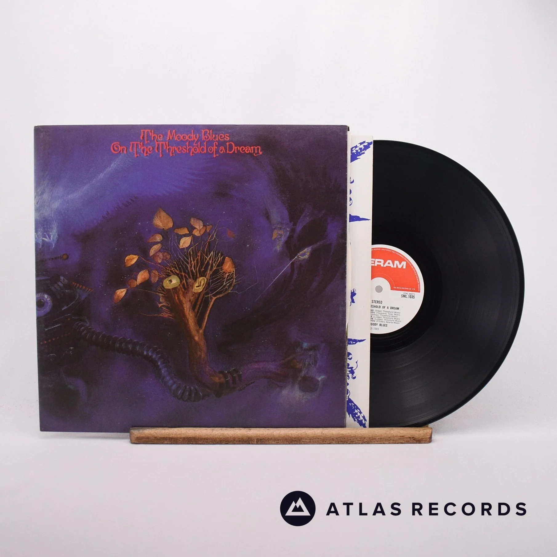 The Moody Blues - On The Threshold Of A Dream - Booklet LP Vinyl Record - EX/EX