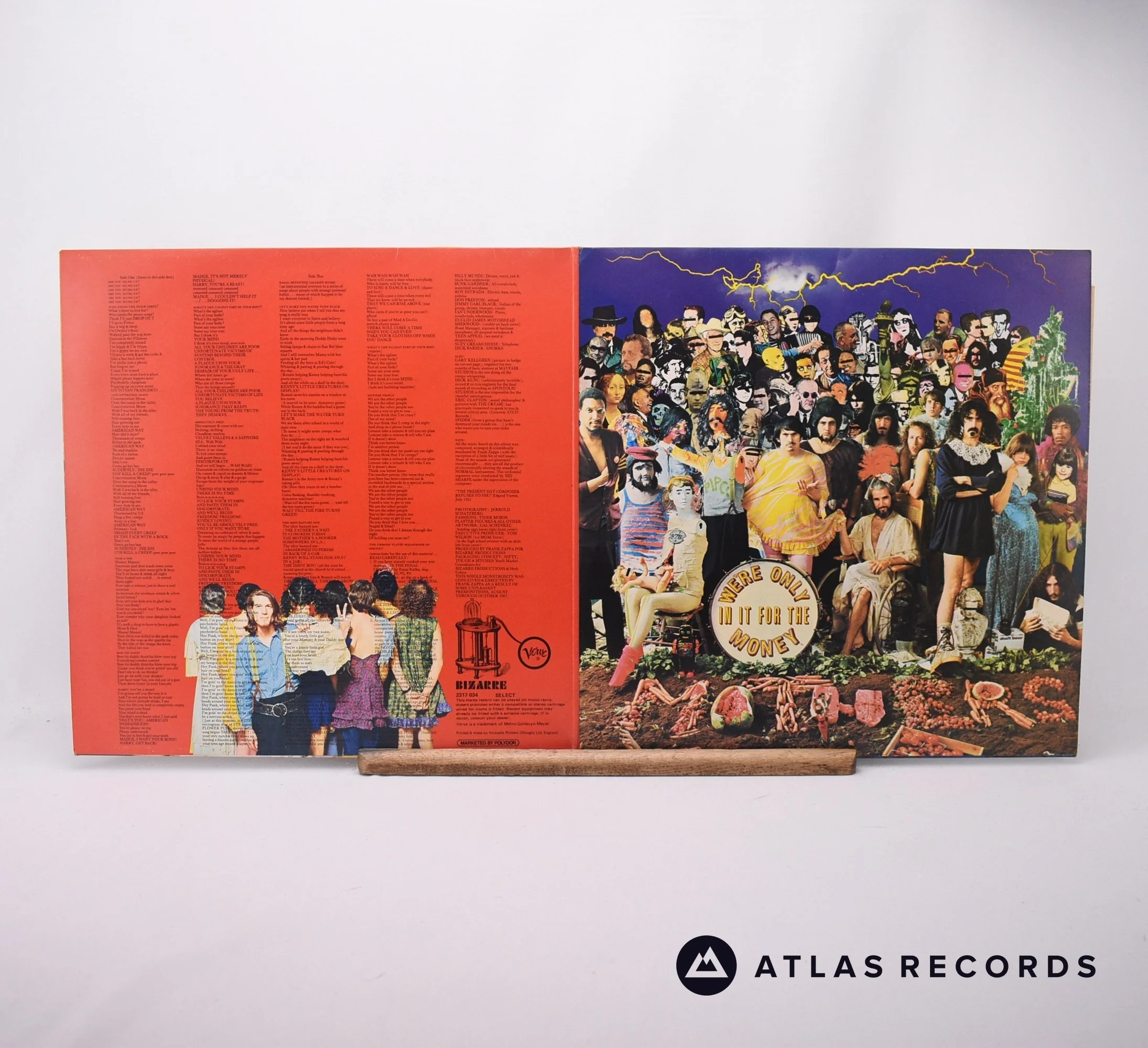 The Mothers - We're Only In It For The Money - LP Vinyl Record - EX/VG+ - Image 2