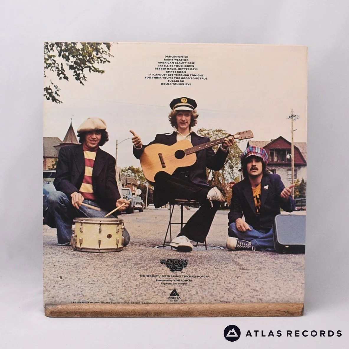 The Movies - The Movies - LP Vinyl Record - EX/EX - Image 2